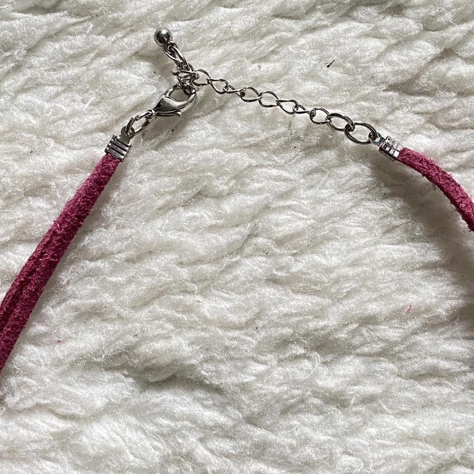 Other Purple Layered Necklace with Silver & Natural Charms Size ONE SIZE - 6 Thumbnail