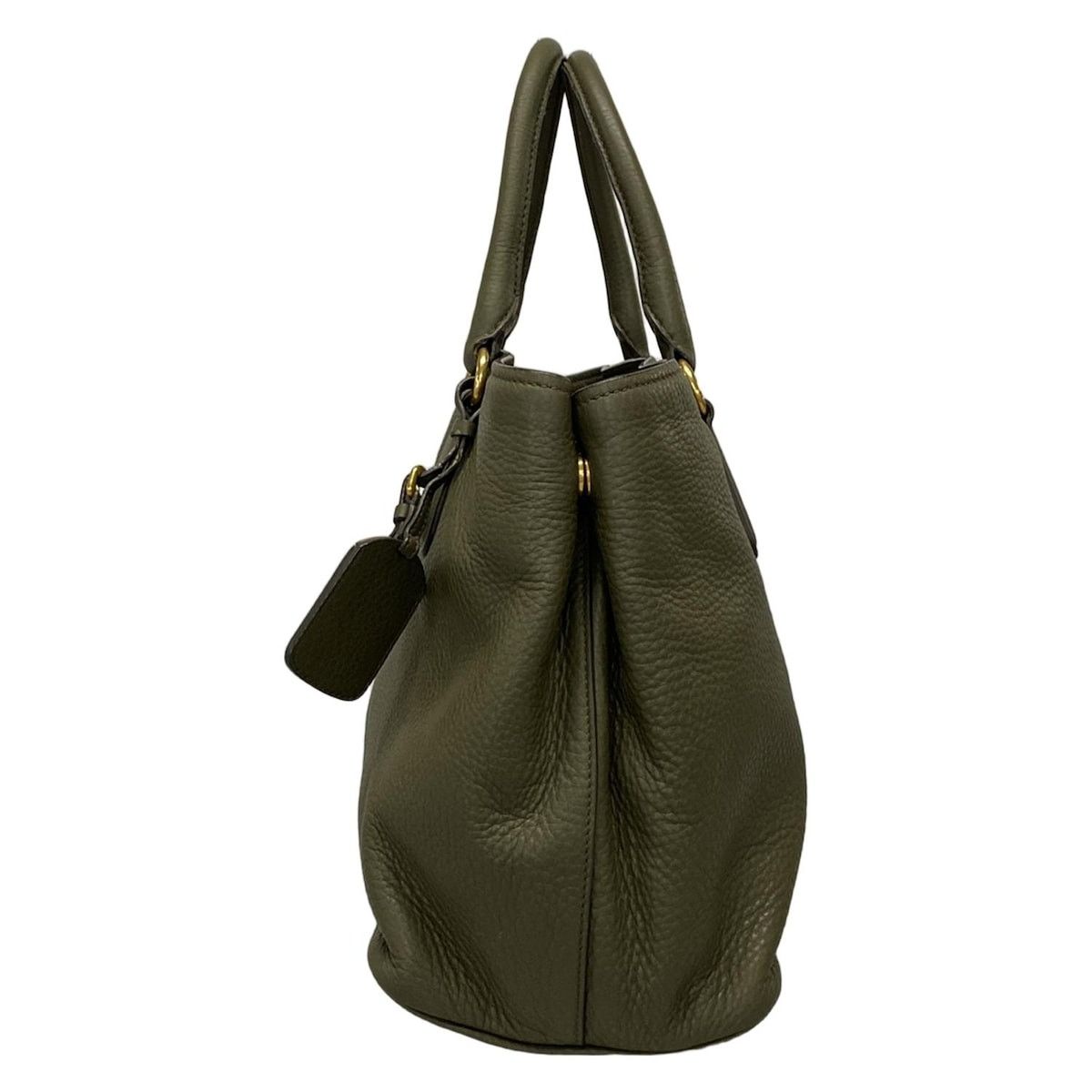 Prada PRADA Logo Handbag BN2794 Militare (Khaki) Size ONE SIZE - 4 Thumbnail