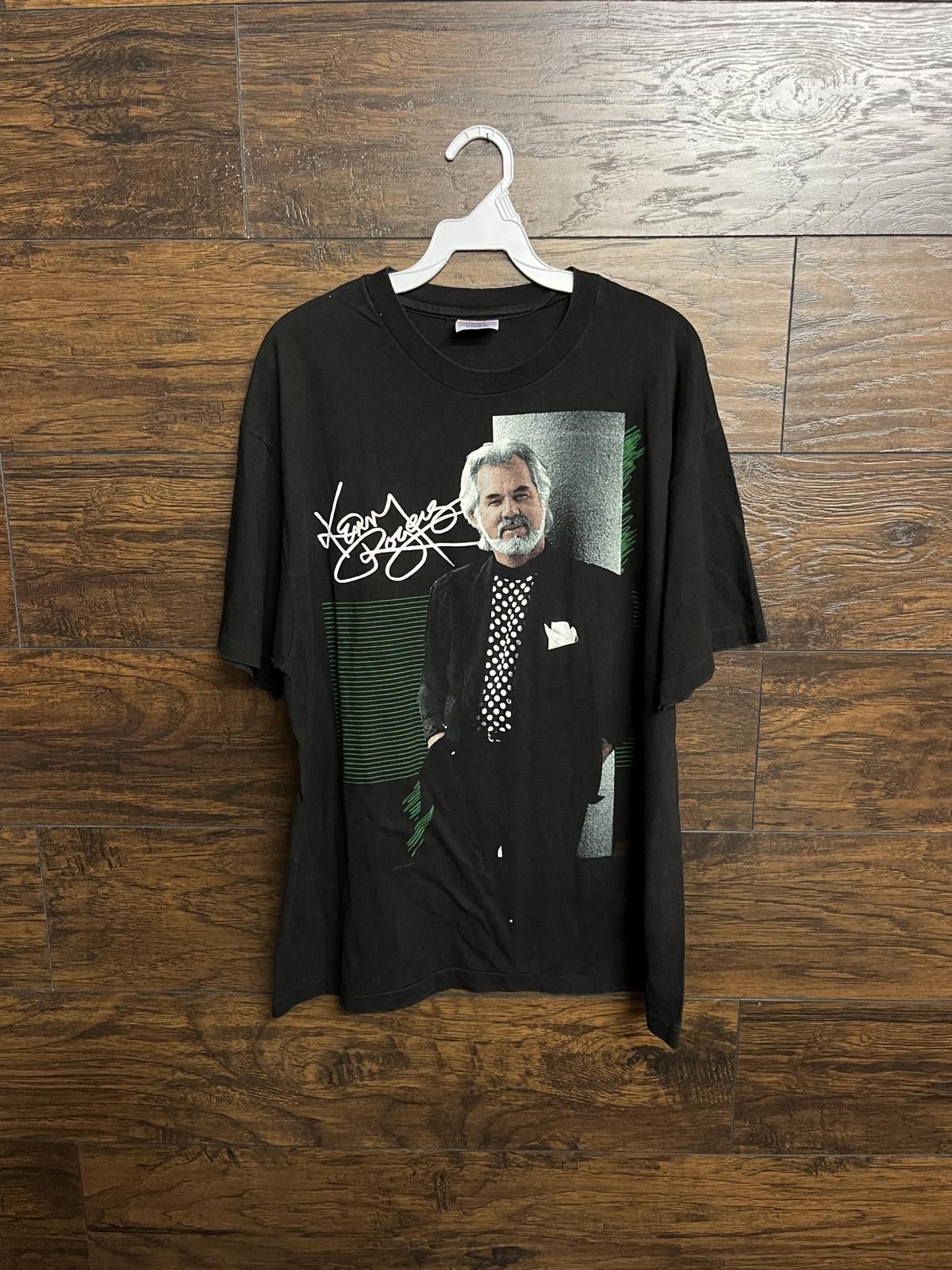 Hanes VTG Kenny Rogers On Tour T-shirt - Kenny Rogers Tee -XL Size US XL / EU 56 / 4 - 1 Thumbnail