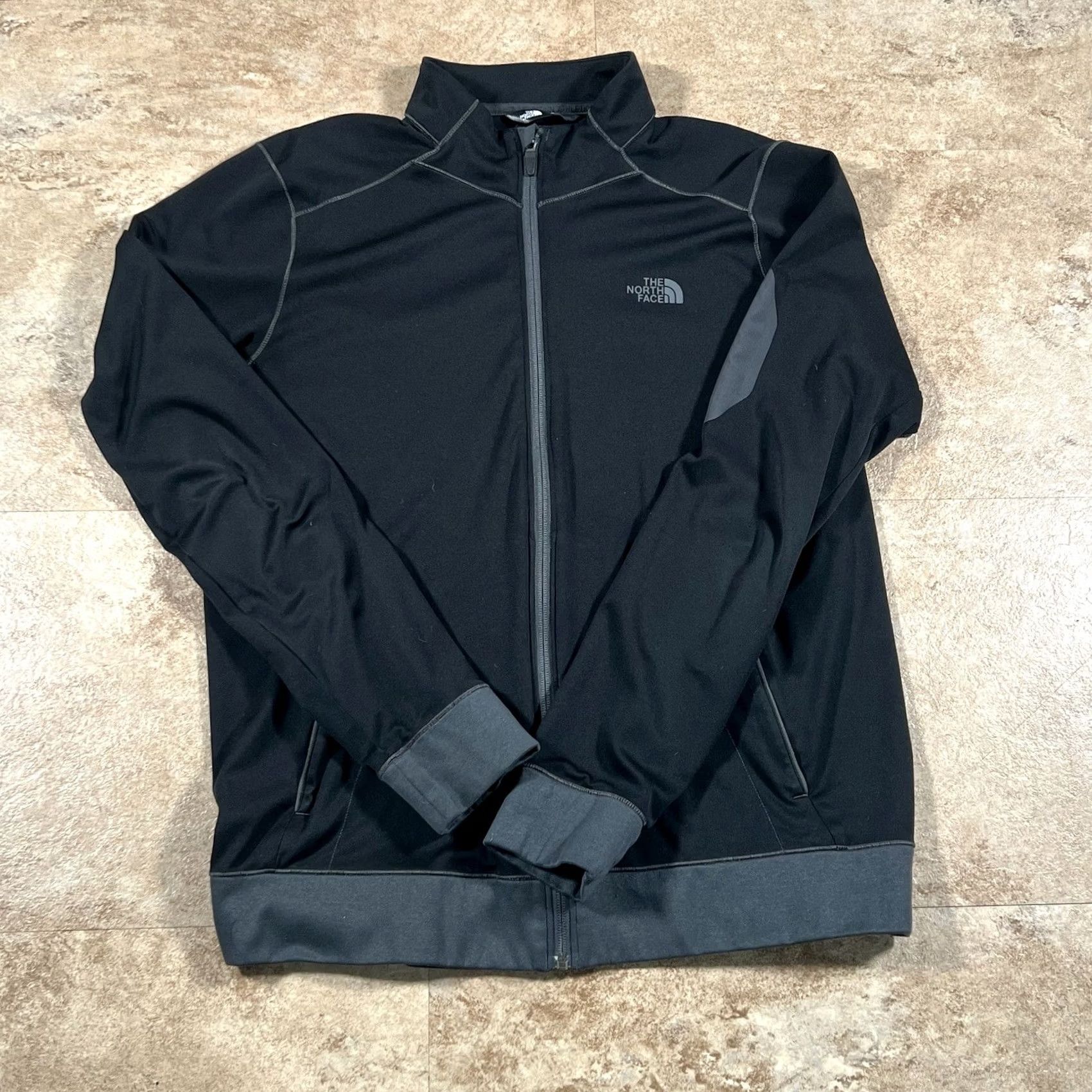 The North Face The North Face Jacket Men M Medium Black Fleece Windbreaker Dry Fit Active Wear Polyester Weather-Resistant Navy? Size US M / EU 48-50 / 2 - 2 Thumbnail
