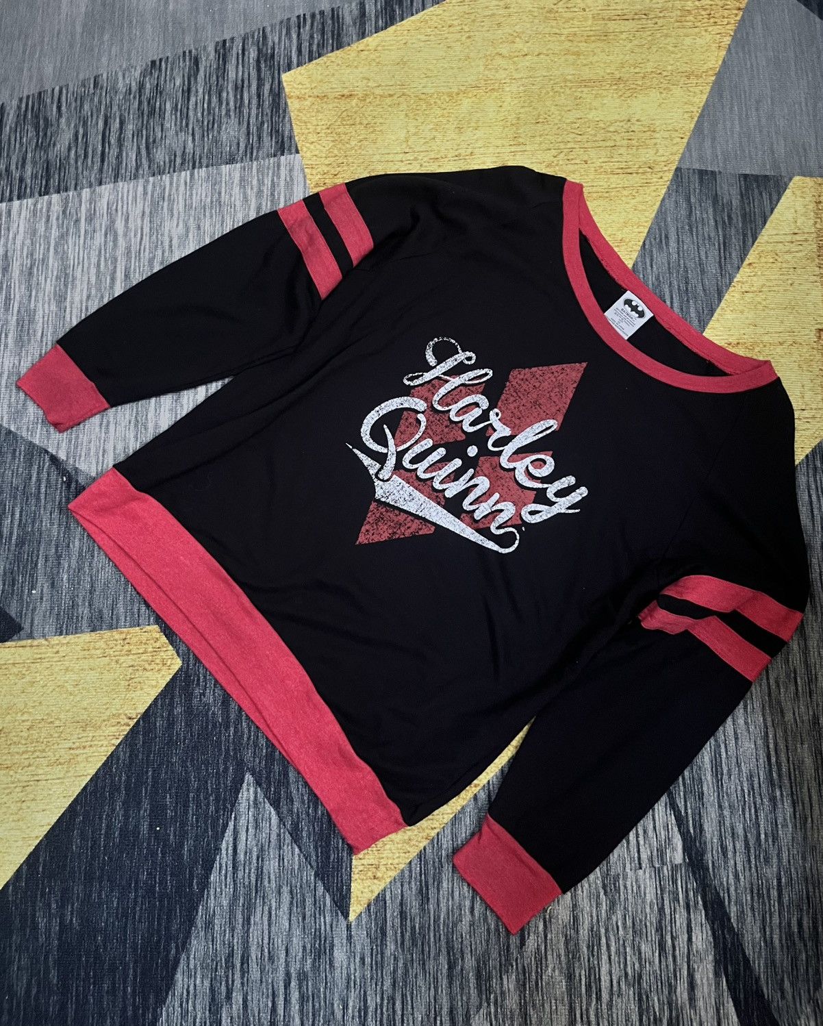 DC Comics 2000s Harley Quinn dc comics lined #H2 Size XL / US 12-14 / IT 48-50 - 4 Thumbnail