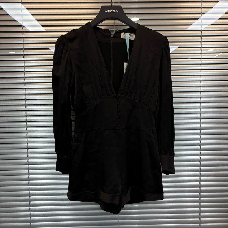 Saint Laurent Paris Saint Laurent size 3 Solid V-Neck Long Sleeve 2504-Nextar Size M / US 6-8 / IT 42-44 - 1 Thumbnail