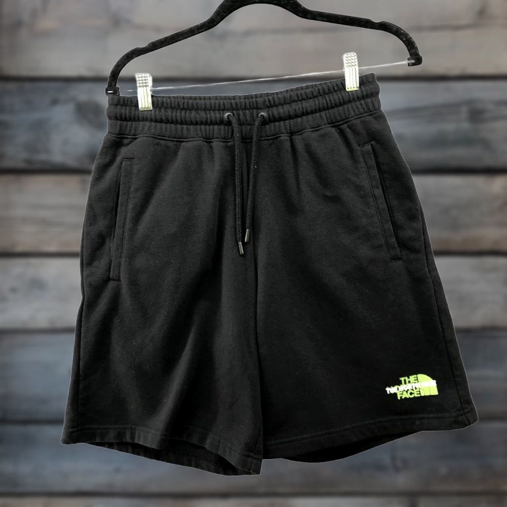 The North Face The North Face Sweat Shorts Mens S Black 9'' Inseam Drawstring Relaxed Size US 29 - 1 Thumbnail