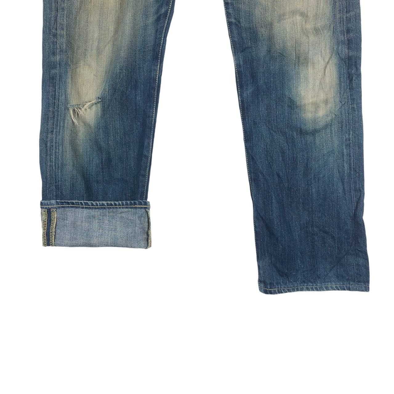 Levi's × Vintage Vintage Levi's Strauss Blue Faded Distressed Denim Jeans Size US 33 - 4 Thumbnail