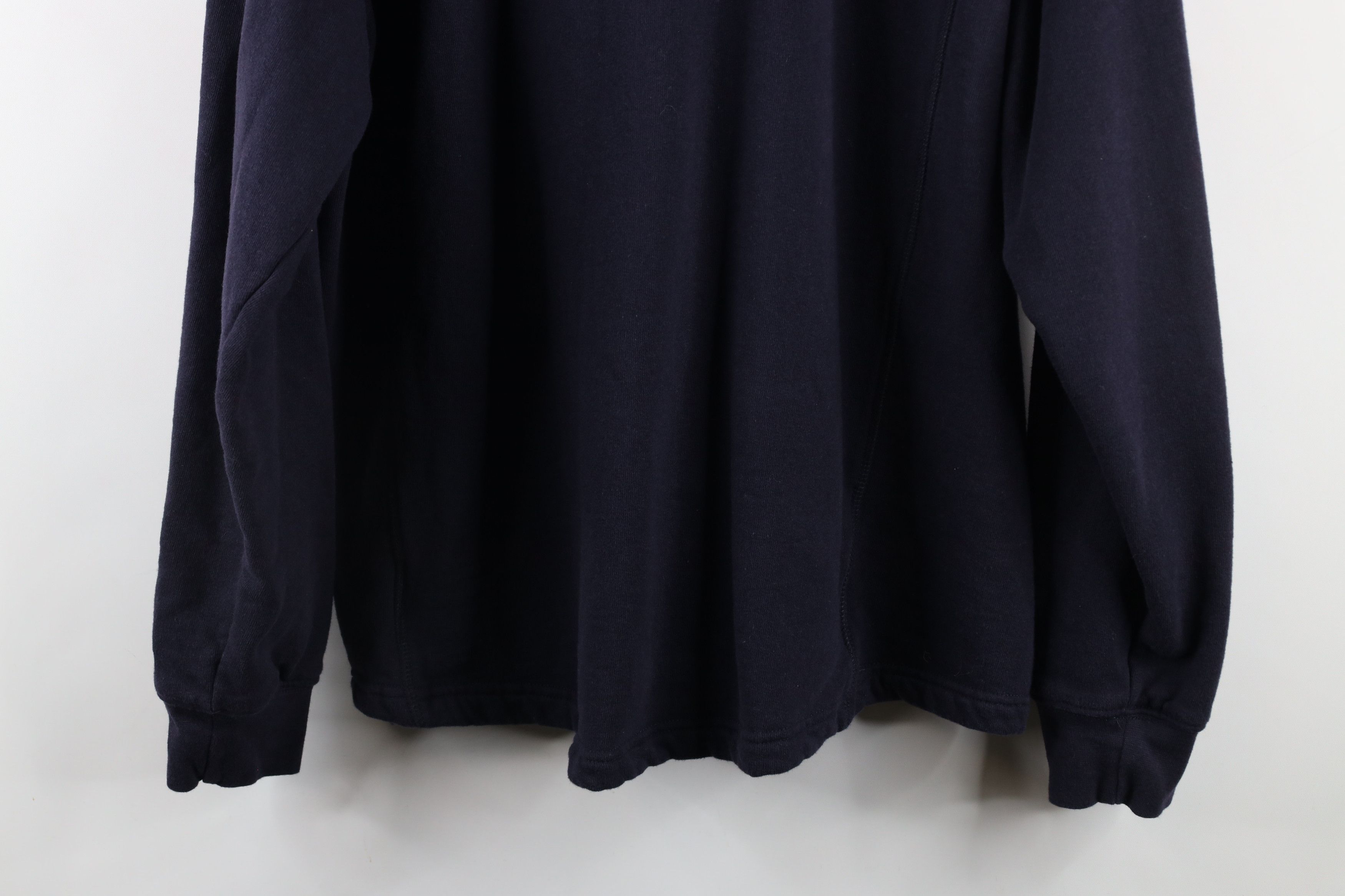 Ariat × Vintage Ariat FR 2112 Fire Resistant Half Zip Work Sweatshirt Blue Size US M / EU 48-50 / 2 - 15 Thumbnail
