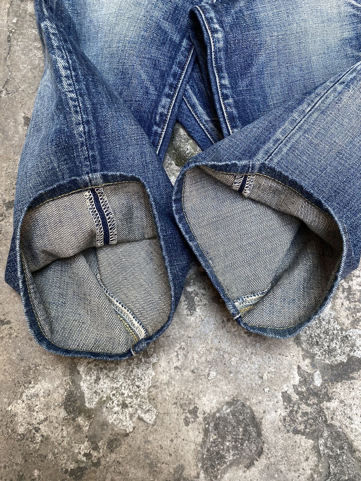 Studio D'Artisan Distressed Studio D’Artisan Straight Japan Denim Pants Size US 31 - 8 Thumbnail