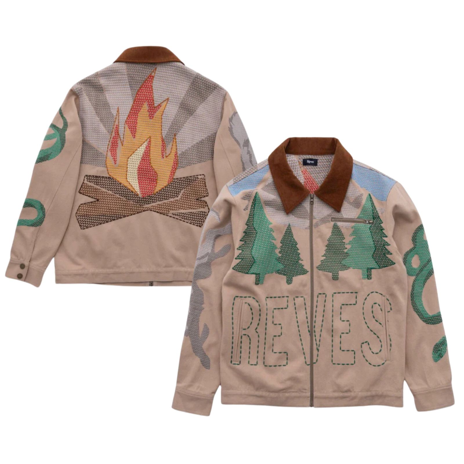 Other Reves Duck Canvas Camp Trucker Jacket XL NWOT MSRP $260 Size US XL / EU 56 / 4 - 2 Thumbnail