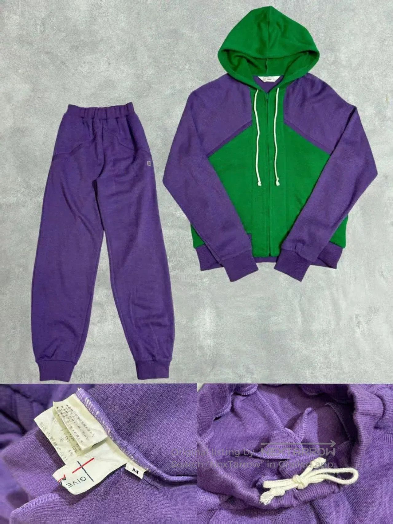 Givenchy Givenchy Vintage Purple Tracksuit Set. Size US M / EU 48-50 / 2 - 2 Thumbnail