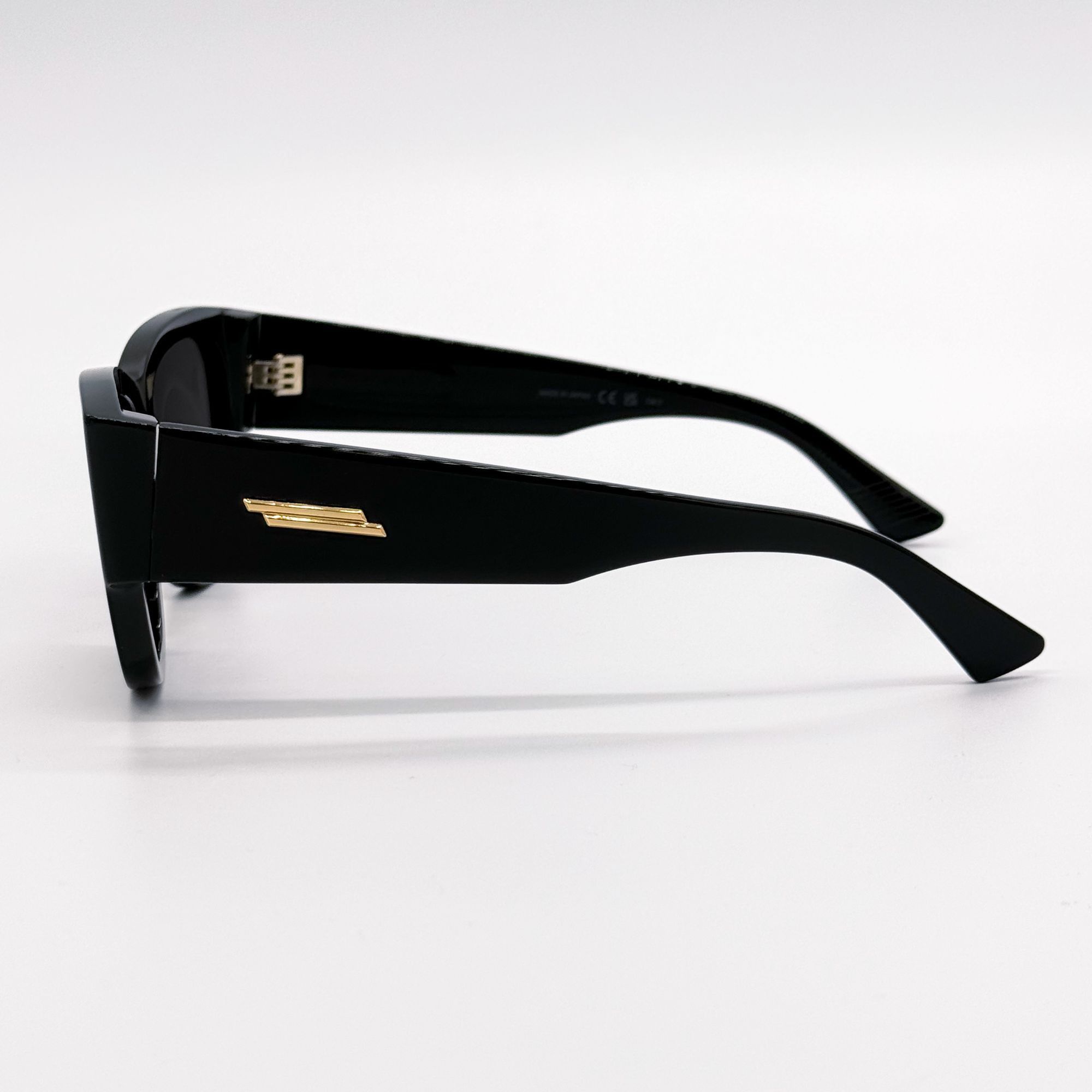 Bottega Veneta NEW BOTTEGA VENETA BV1026S 001 BLACK UNISEX SUNGLASSES BOTTE Size ONE SIZE - 7 Thumbnail