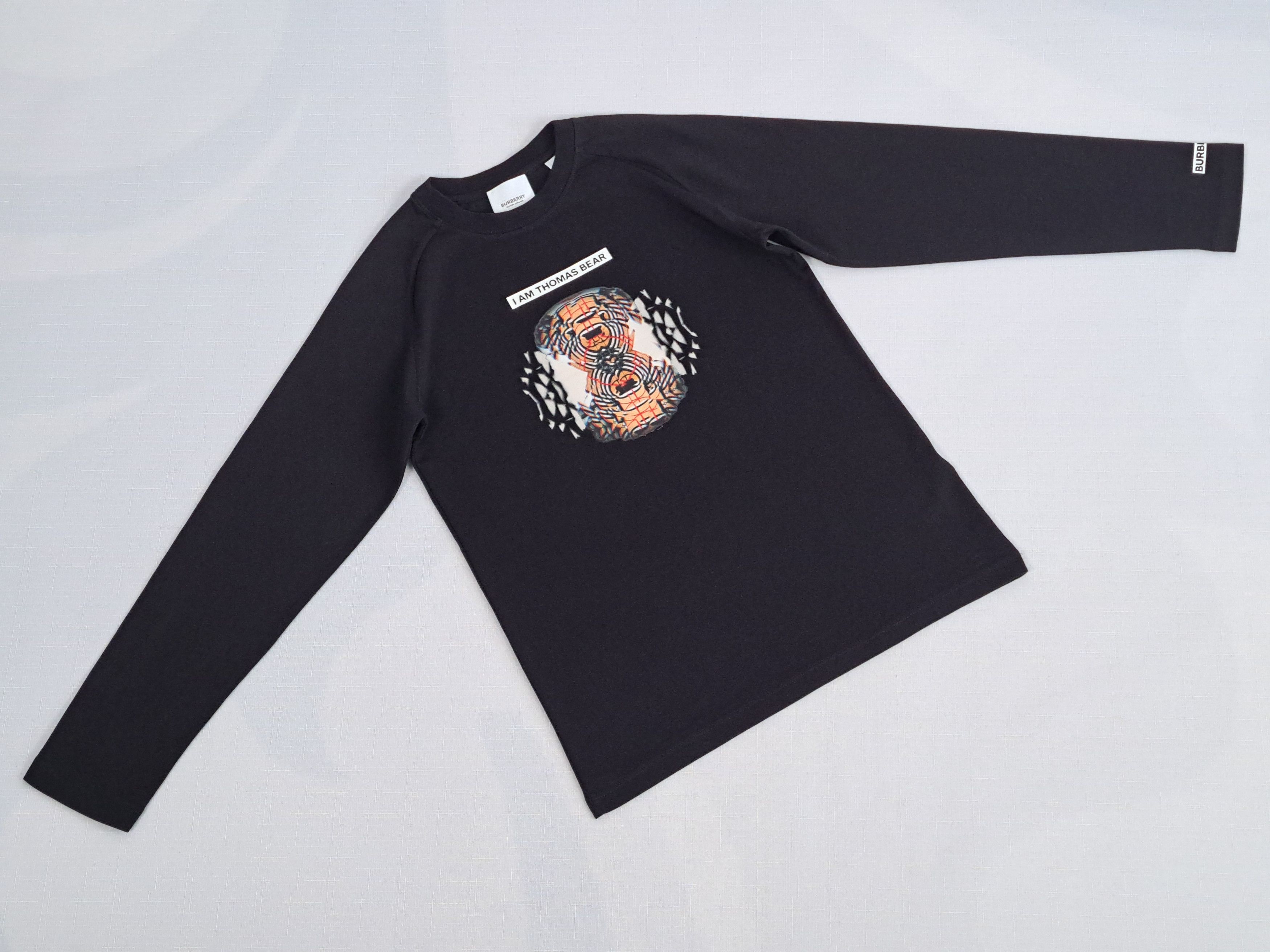 Burberry Burberry kids montage print long sleeve t-shirt 10Y/140. Size US L / EU 52-54 / 3 - 3 Thumbnail
