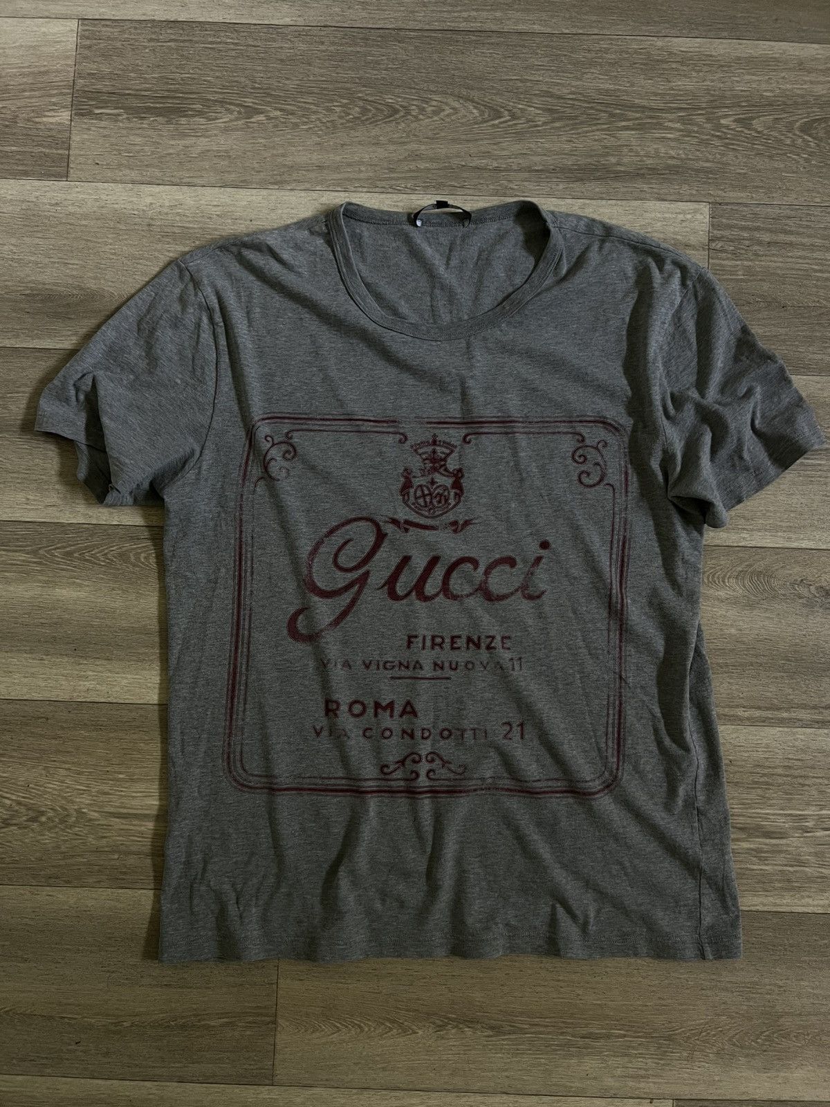 Gucci gucci archive t-shirt Size US L / EU 52-54 / 3 - 1 Thumbnail