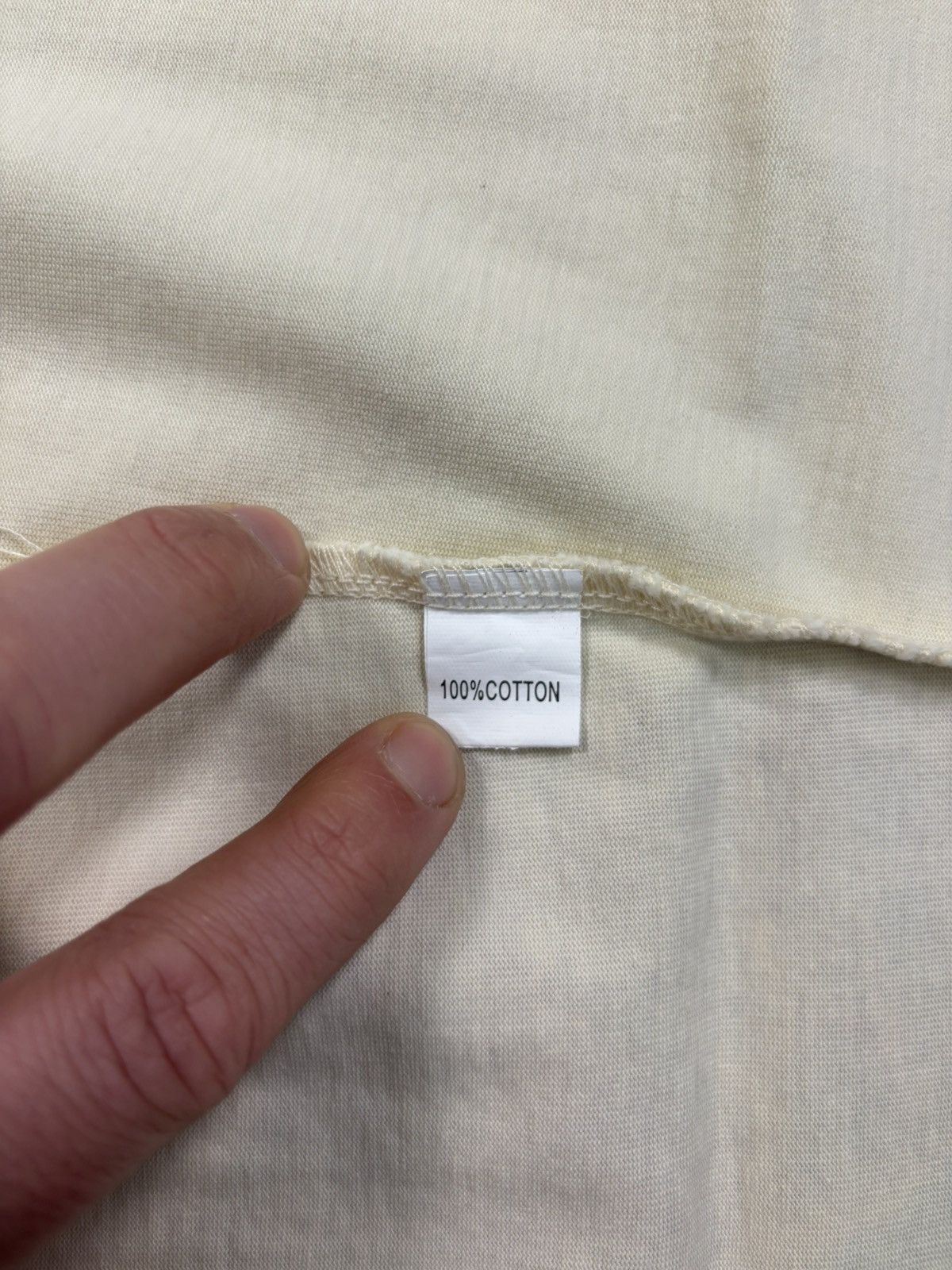 Godspeed Godspeed Natural Disaster Tee, Bone Size US XL / EU 56 / 4 - 12 Thumbnail