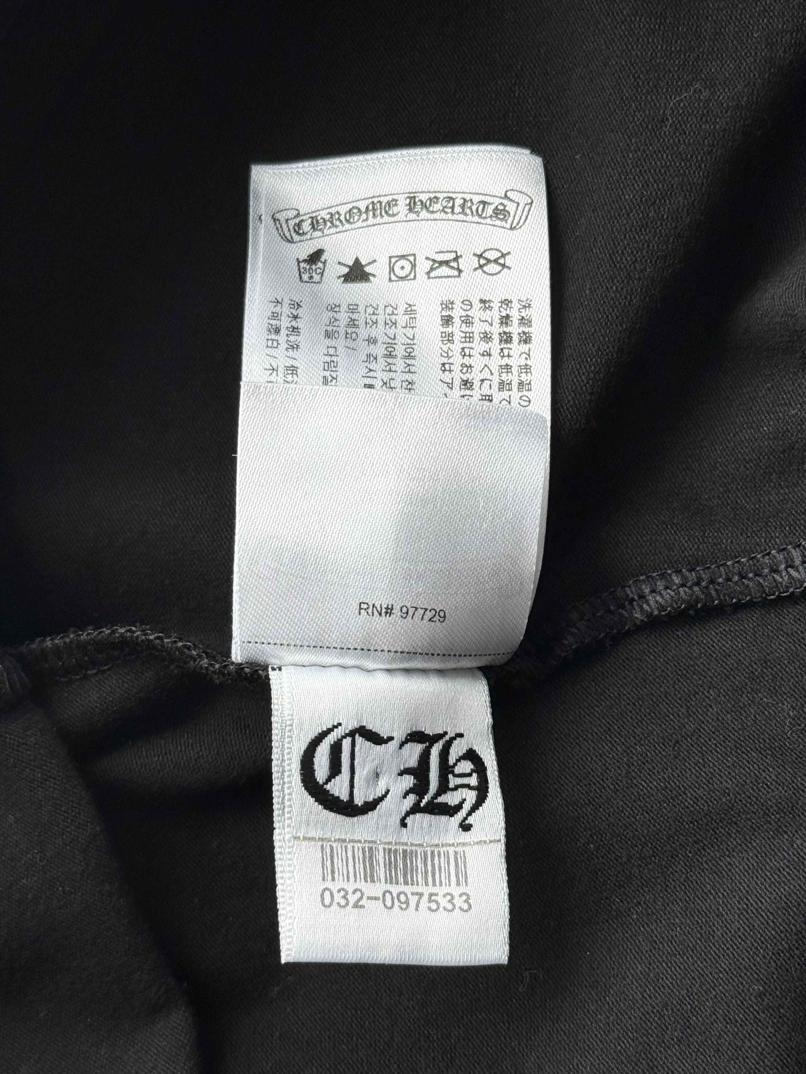 Chrome Hearts Chrome Hearts Black & White Scroll Logo Leggings Size 28" / US 6 / IT 42 - 6 Thumbnail
