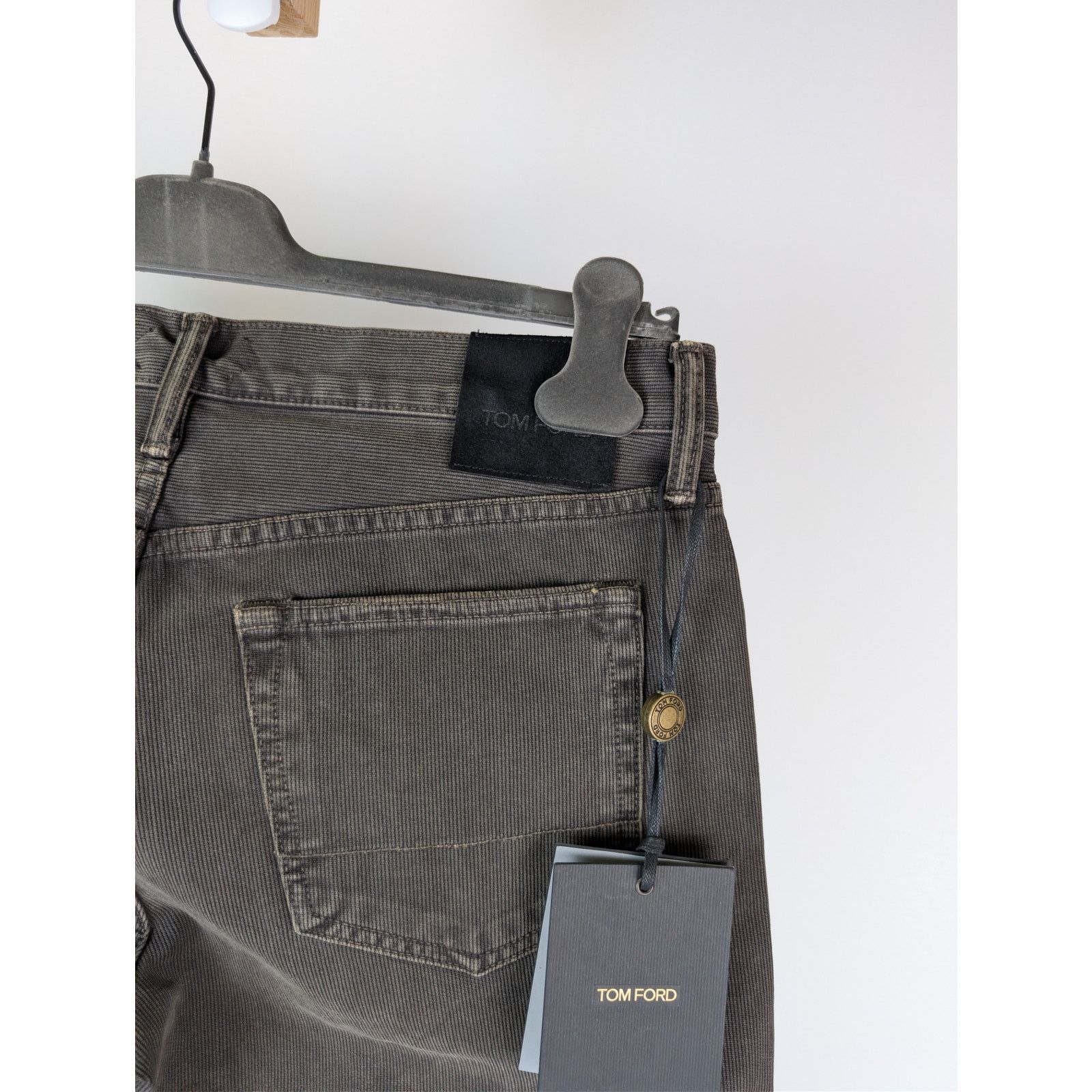 Tom Ford o1rshd1 Slim Jeans in Washed Black Size US 34 / EU 50 - 12 Thumbnail