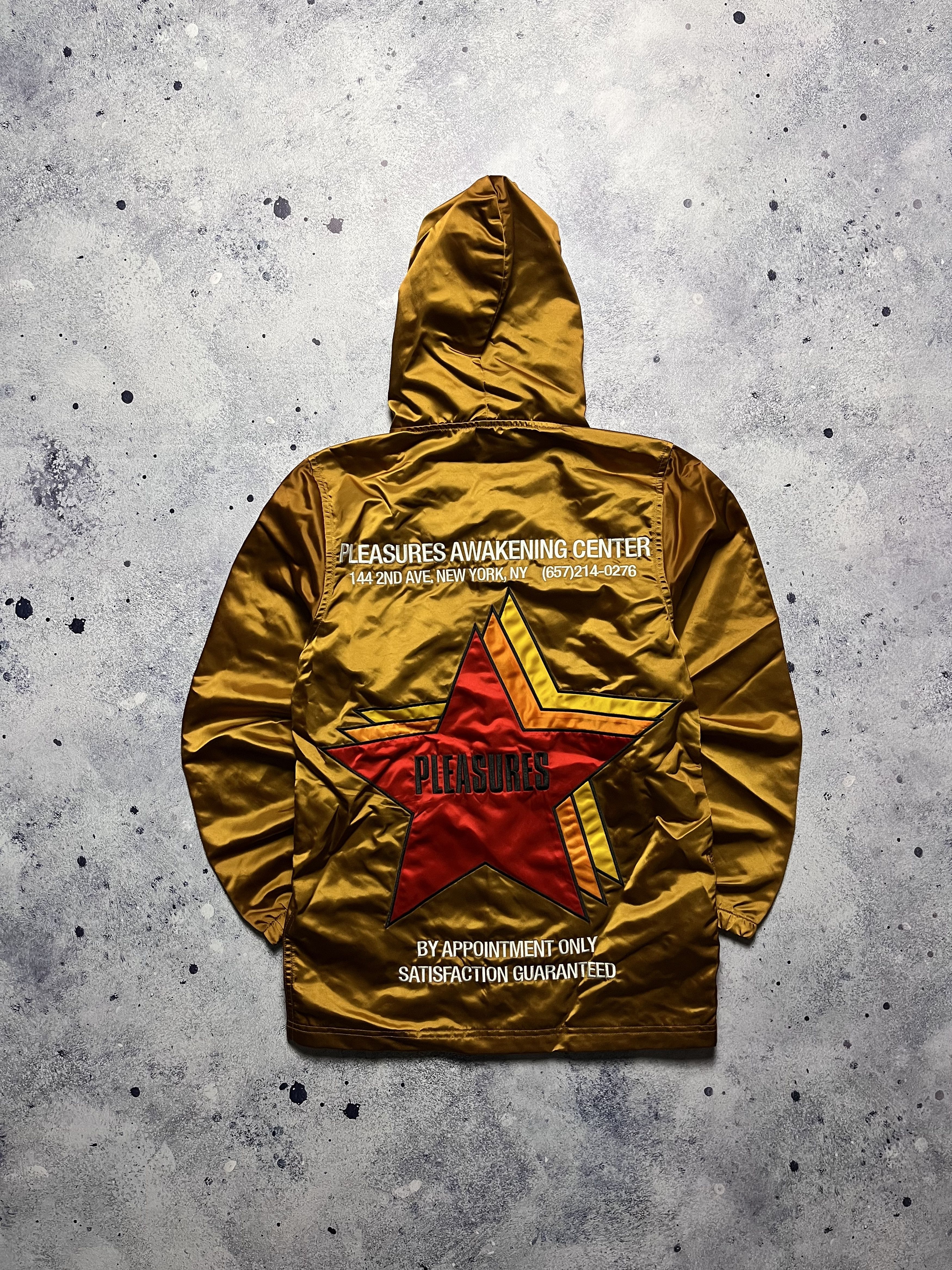Pleasures Pleasures Crazy Nylon Windbreaker Light Jacket Big Star Size US S / EU 44-46 / 1 - 8 Thumbnail