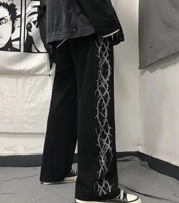 Japanese Brand Asabuki x Kanno Side Print Sweatpant Size US 30 / EU 46 - 5 Thumbnail
