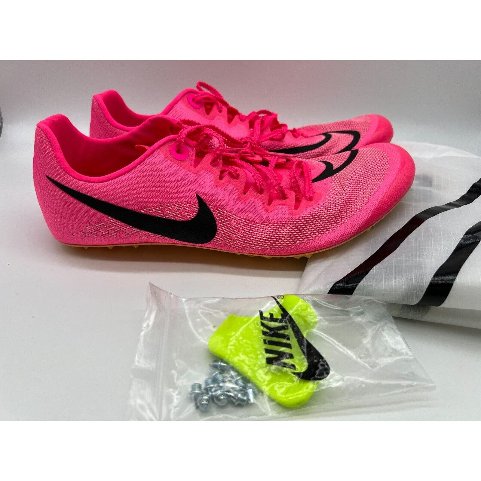 image of Nike Zoom Ja Fly 4 Hyper Pink Black Track Shoes Men Size 10.5