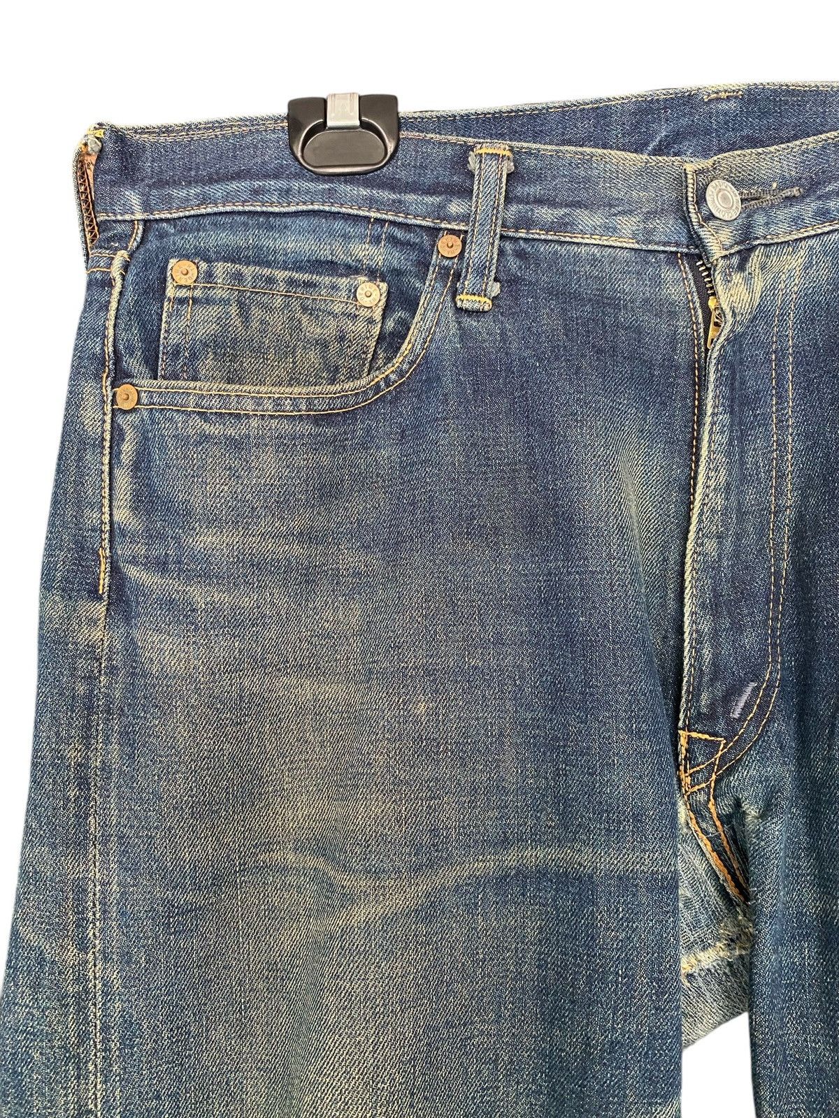 Denime Vintage🔥DENIME Selvage Aging Redline Jean W36 Size US 36 / EU 52 - 4 Thumbnail