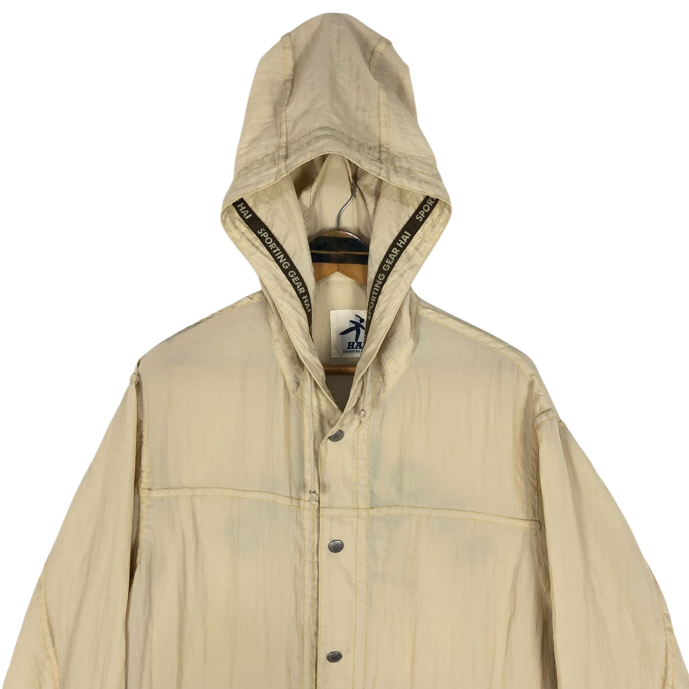 Issey Miyake Vintage Hai Sporting Gear Issey Miyake Hoodie Light Jacket Size US M / EU 48-50 / 2 - 6 Thumbnail