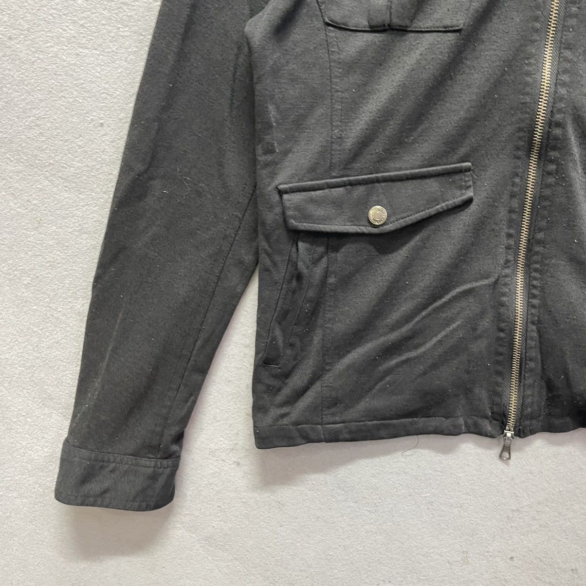 In The Attic In The Attic Black Utility Hoodie (Made in Japan) Size US S / EU 44-46 / 1 - 4 Thumbnail