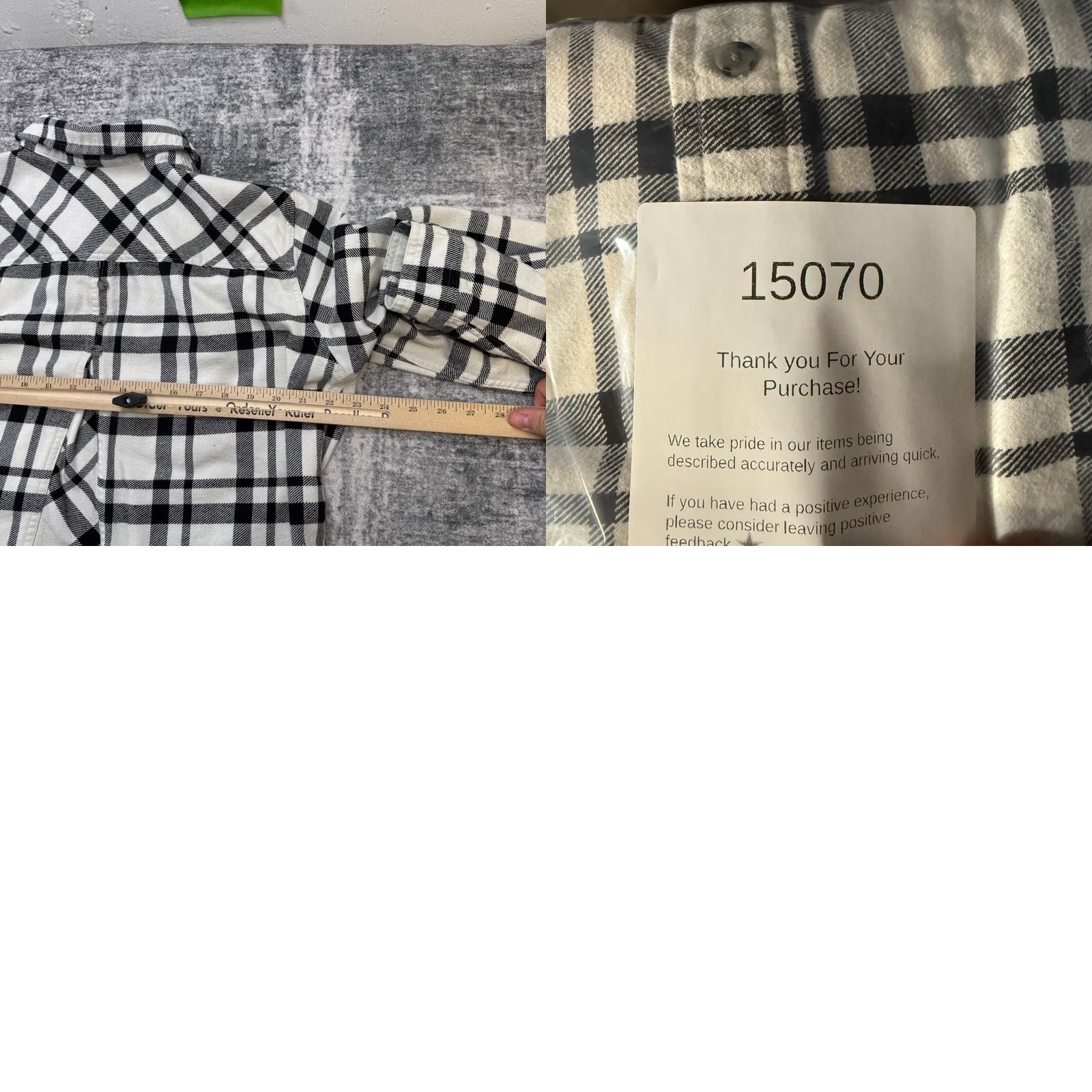 Vintage Duluth Flannel Duster Shirt Womens L White Plaid Pockets Button-Up Casual Workwear Vintage No Size L / US 10 / IT 46 - 9 Thumbnail
