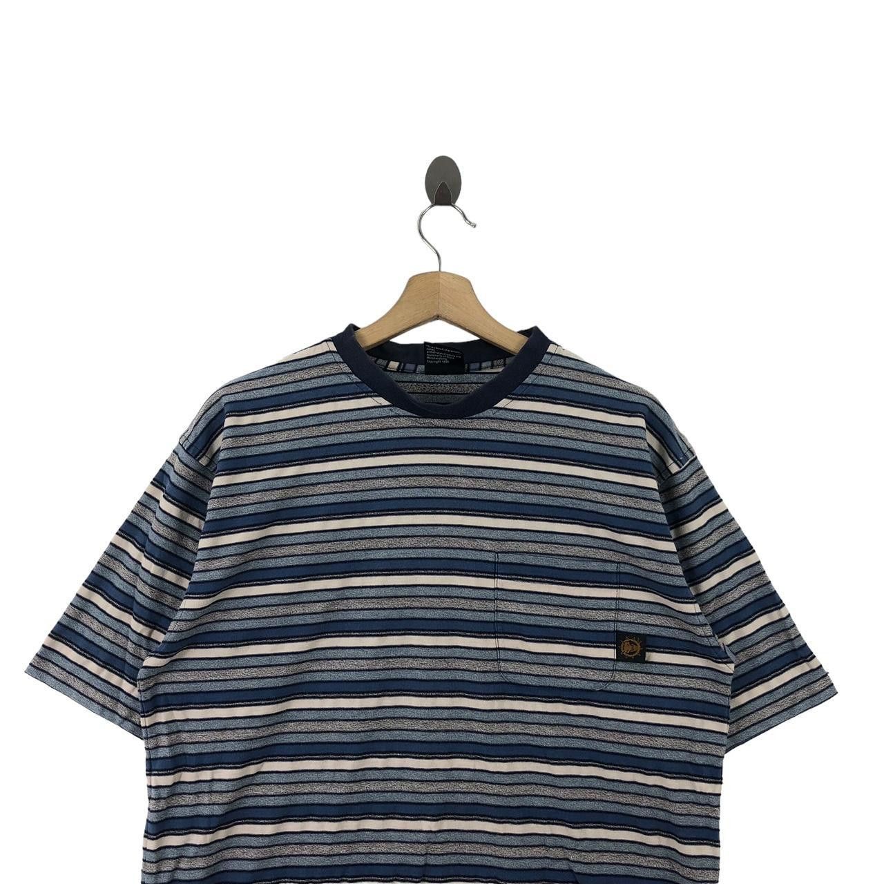 Other Vintage CROSS BREED ROTTWEILER Surf Skate Tee Shirt Striped Size US L / EU 52-54 / 3 - 3 Thumbnail