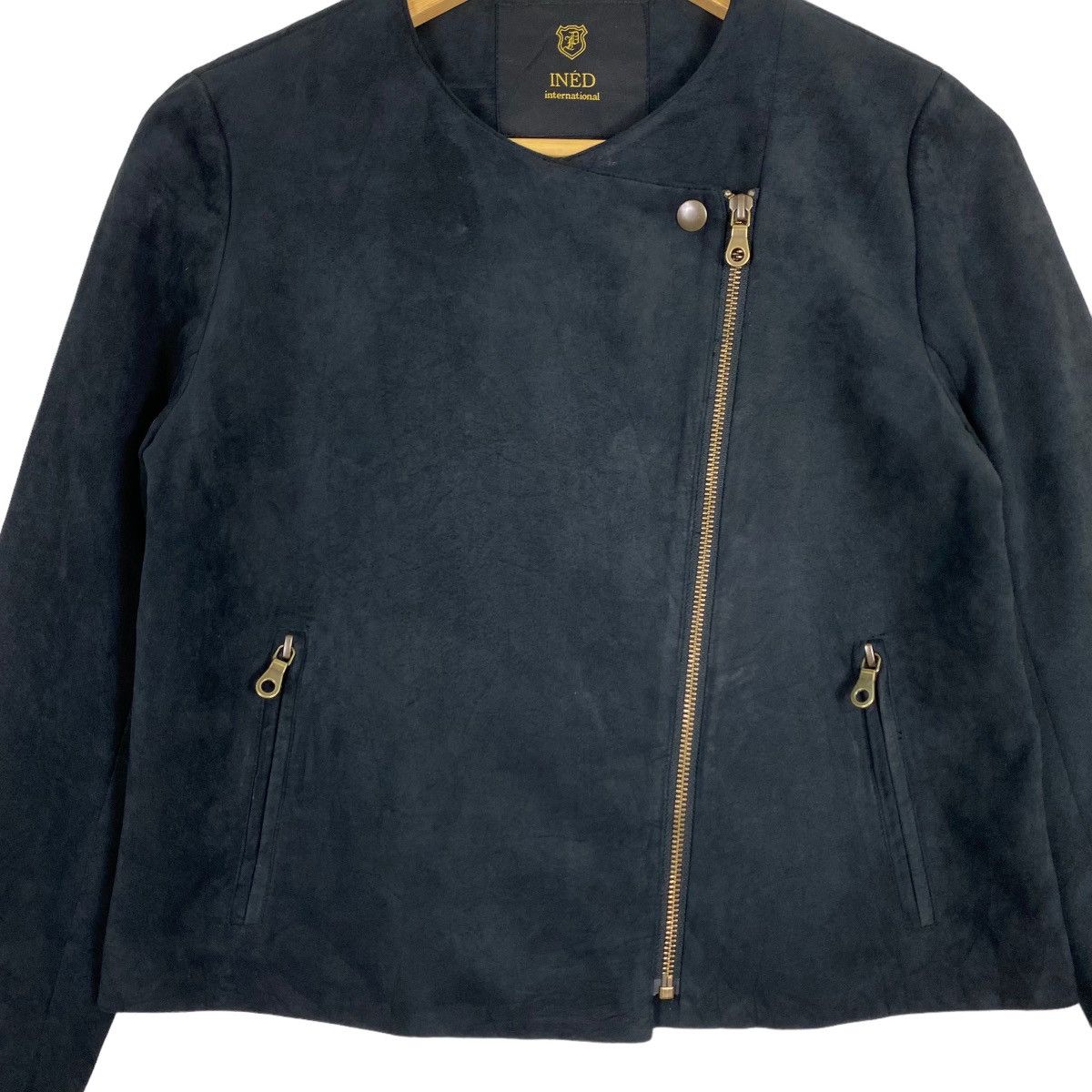 Japanese Brand × Yohji Yamamoto INED BY YOHJI YAMAMOTO ZIPPER CROPPED COAT JACKET Size US S / EU 44-46 / 1 - 5 Thumbnail