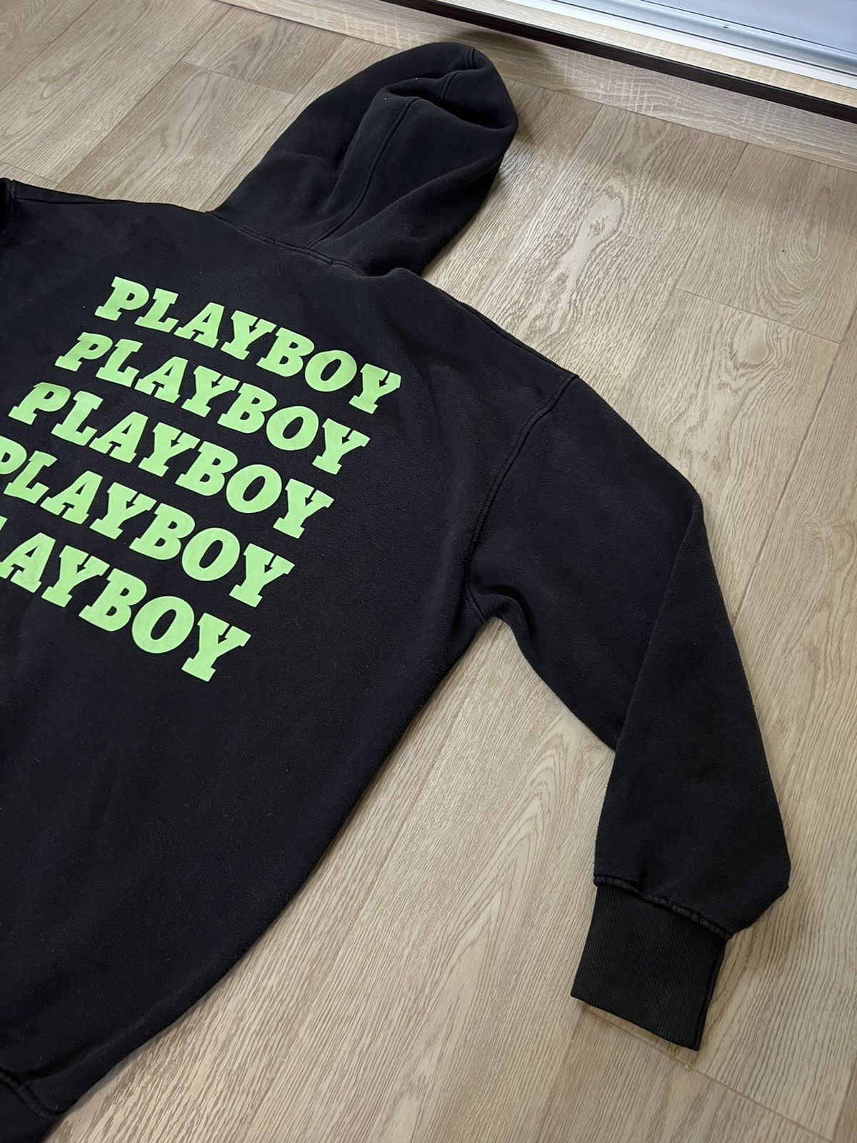 Playboy Vintage Washed Oversize Hoodie Playboy Missguided Size US L / EU 52-54 / 3 - 6 Thumbnail