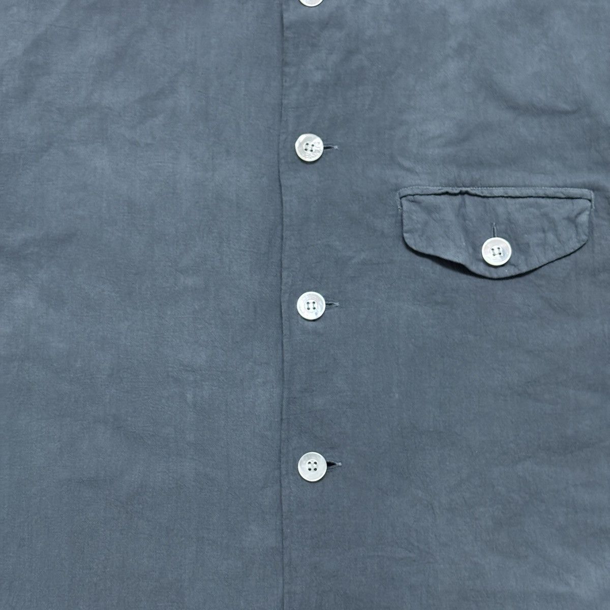 Issey Miyake S/S 1999 Mandarin Collar Button-up Shirt Size US L / EU 52-54 / 3 - 5 Thumbnail