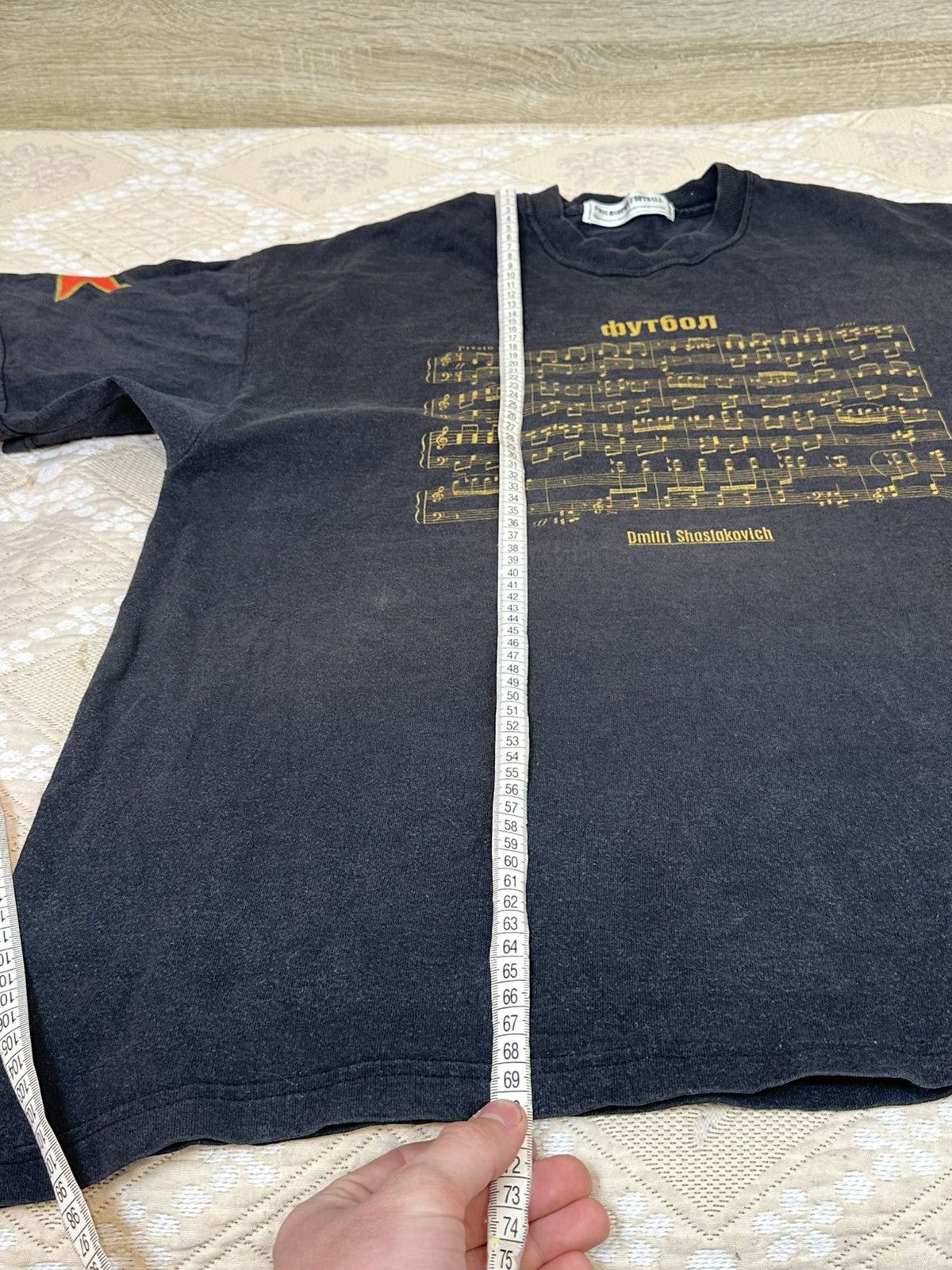 Vintage 🔥 Shostakovich Dmitri Football USSR Vintage Rare T Shirt Size US L / EU 52-54 / 3 - 12 Thumbnail
