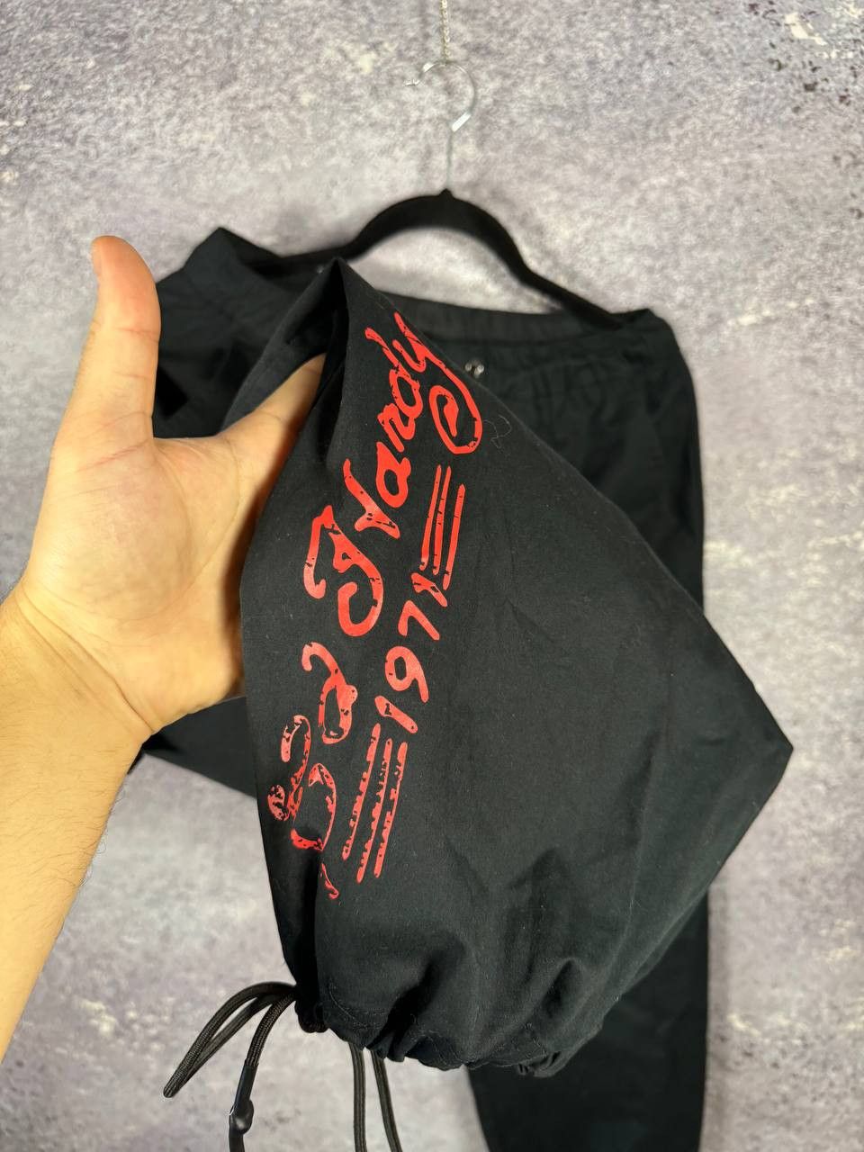 Ed Hardy × Urban Outfitters Ed Hardy x Urban Outfitters Cargo Pants Cotton Men XS Black Size US 30 / EU 46 - 5 Thumbnail