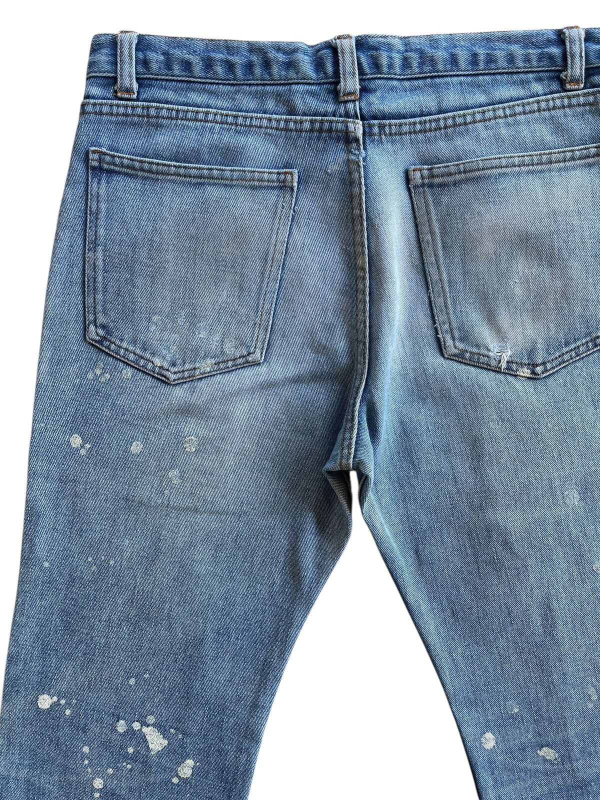 Japanese Brand Japanese TTU Distressed Paint Splatters Patchwork Denim Size US 29 - 9 Thumbnail