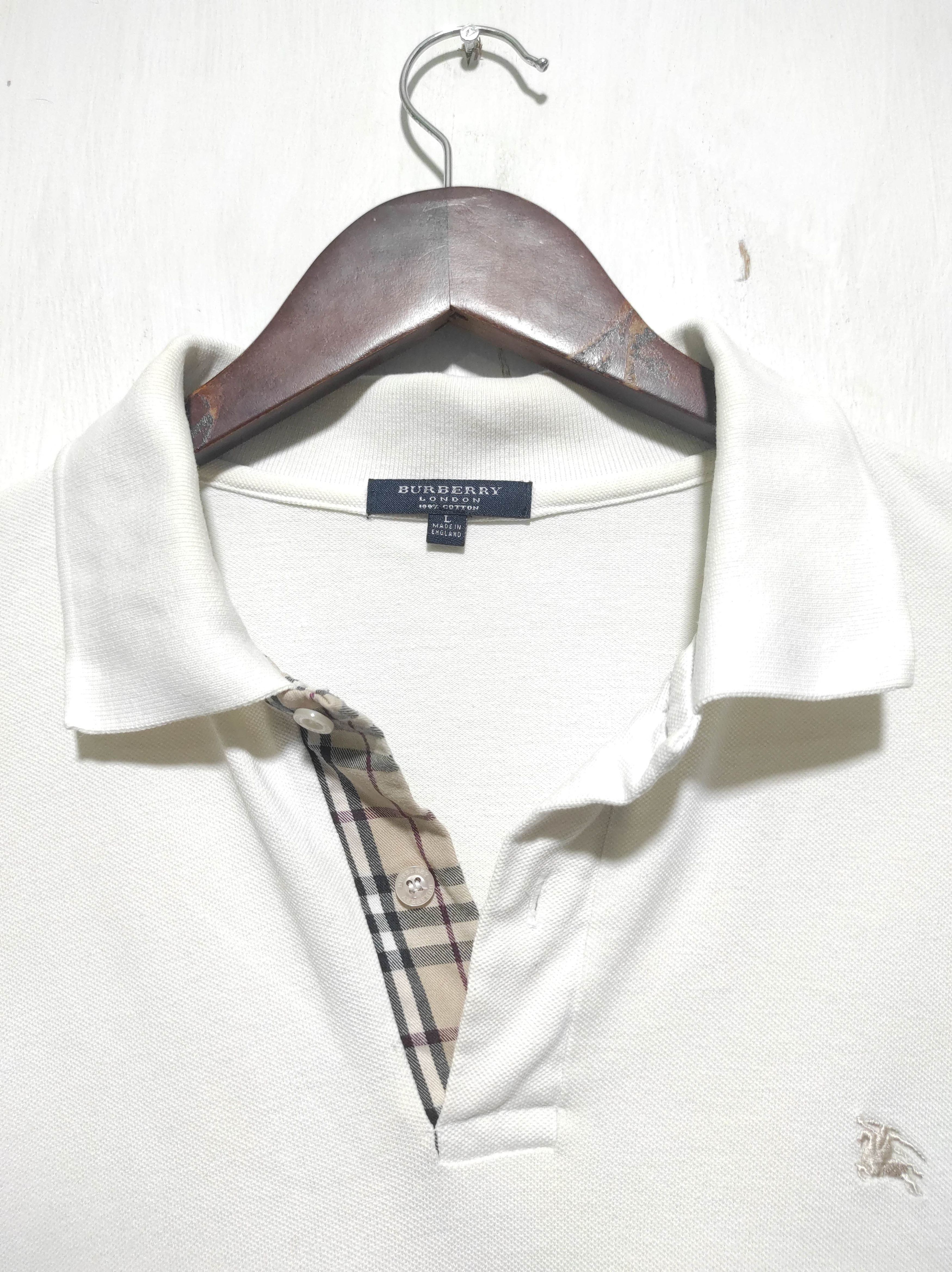 Burberry Polo Shirt Burberry Nova Check long slevee Size US M / EU 48-50 / 2 - 6 Thumbnail