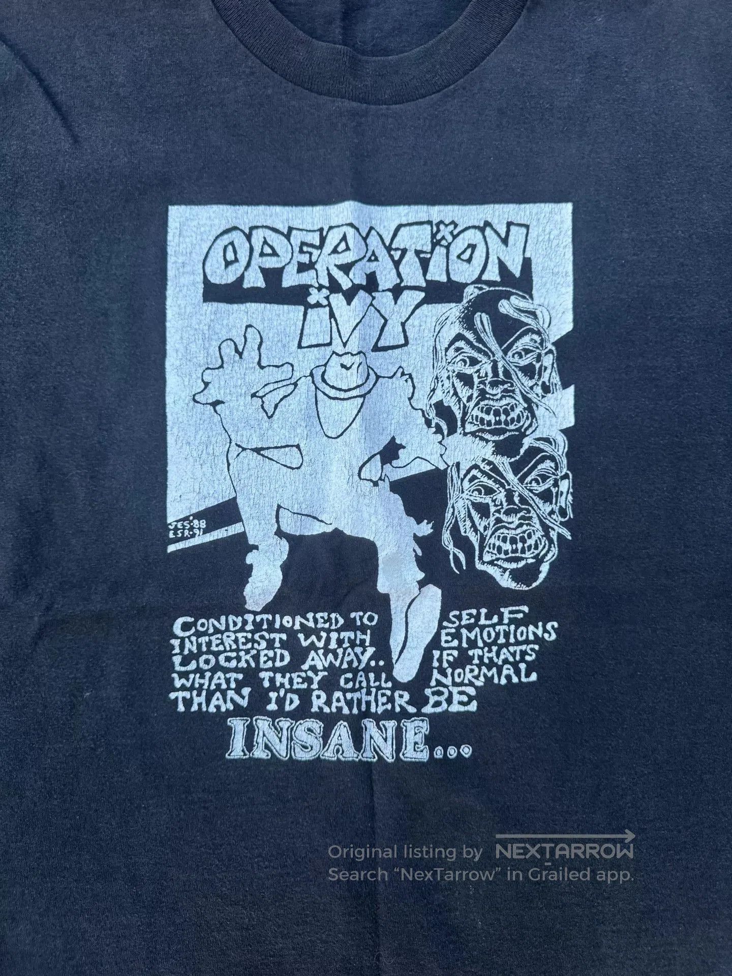 Vintage Vintage Operation Ivy Tee. Size US M / EU 48-50 / 2 - 2 Thumbnail