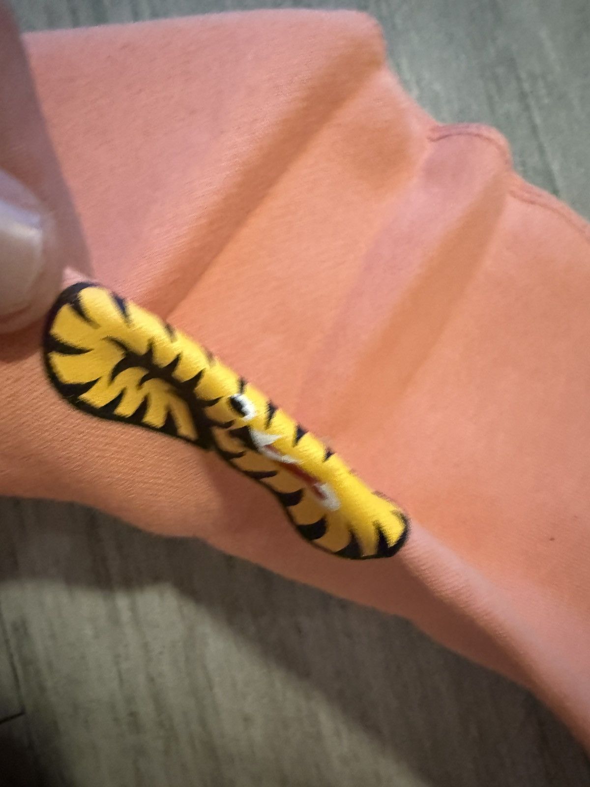 Bape Bape Peach PONR Shark Full Zip Size US L / EU 52-54 / 3 - 4 Thumbnail