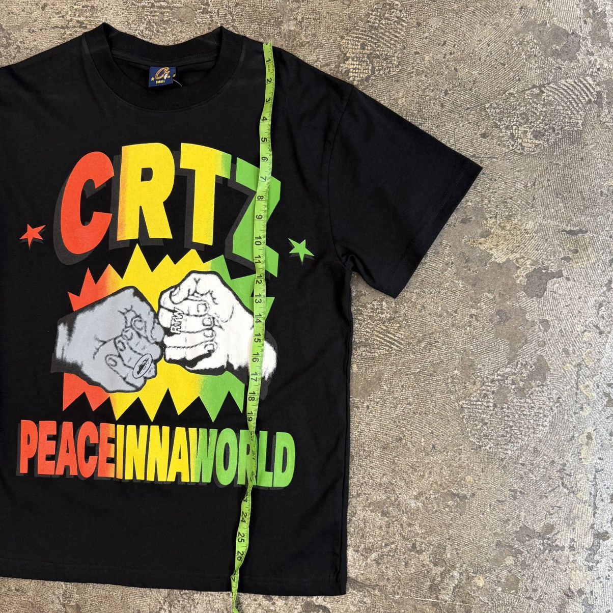 Corteiz Corteiz black graphic tee Size US S / EU 44-46 / 1 - 5 Thumbnail