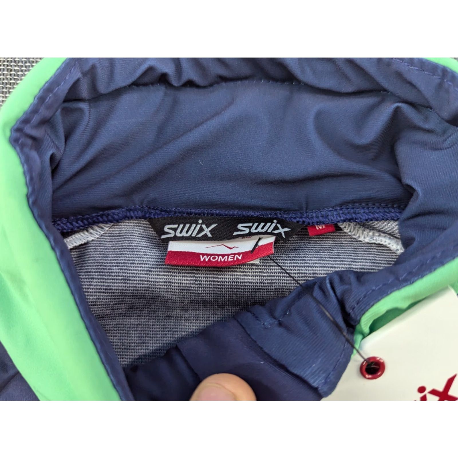 Vintage Swix Jacket Womens Medium Blue Full Zip Cross Country Ski Outdoor Size M / US 6-8 / IT 42-44 - 3 Thumbnail