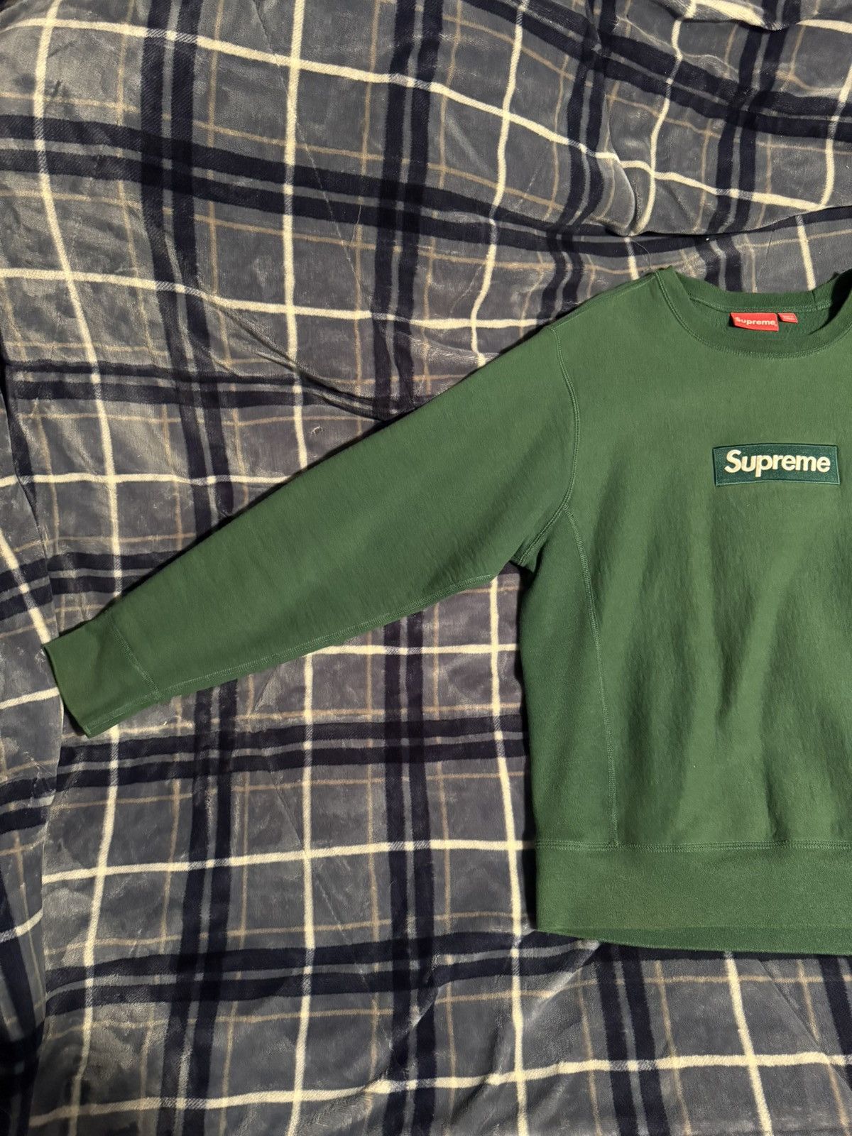 Supreme Supreme Box Logo Crewneck (FW18) Size US M / EU 48-50 / 2 - 2 Thumbnail
