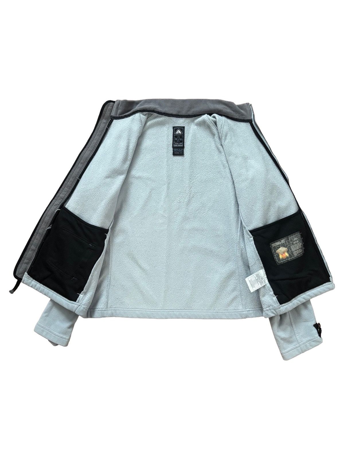 Nike Nike ACG Gray Thermafit 2-Layer Fleece Sweater US S Size US S / EU 44-46 / 1 - 3 Thumbnail