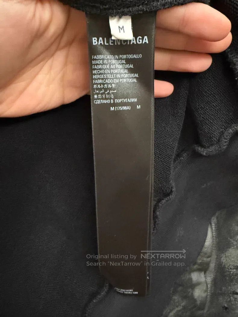 Balenciaga Balenciaga Mud-Dyed Destructed Coke Tape Zip Jacket Size US M / EU 48-50 / 2 - 5 Thumbnail