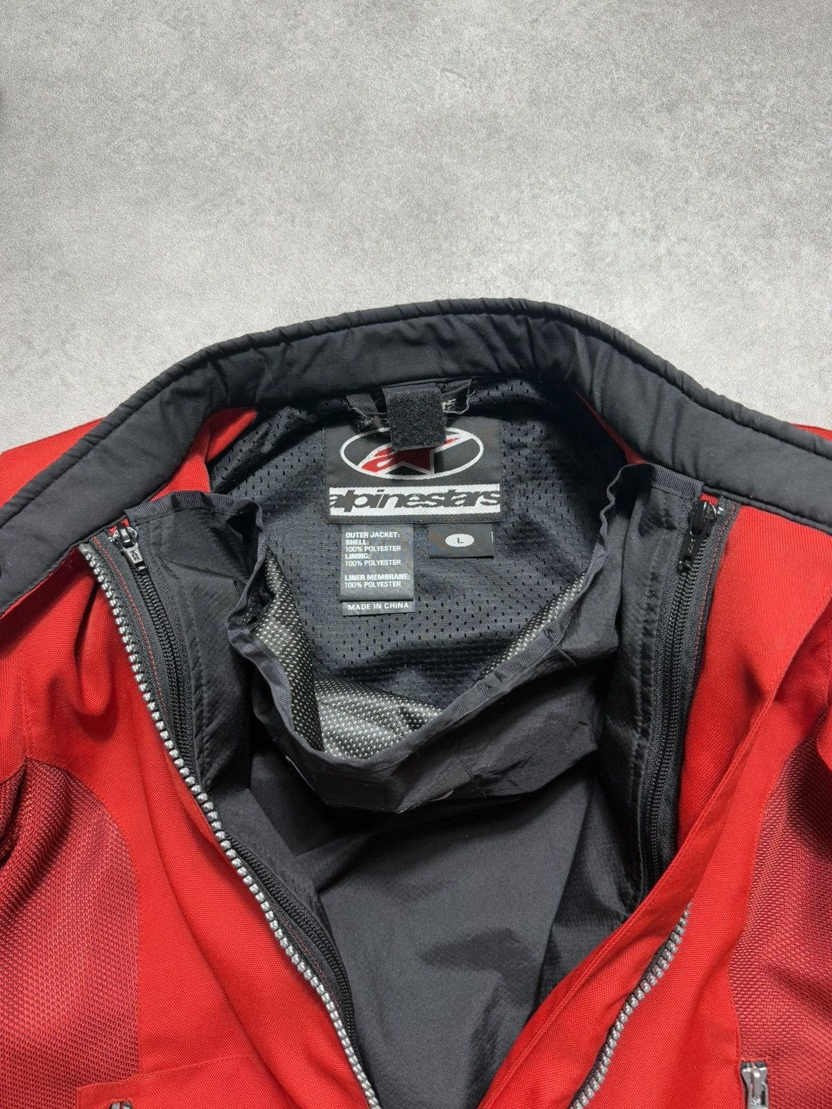 Alpinestars × Indian Motorcycle × Vintage Alpinestars Red Jacket Racing Cropped Boxy Fit Vintage Size L / US 10 / IT 46 - 11 Thumbnail