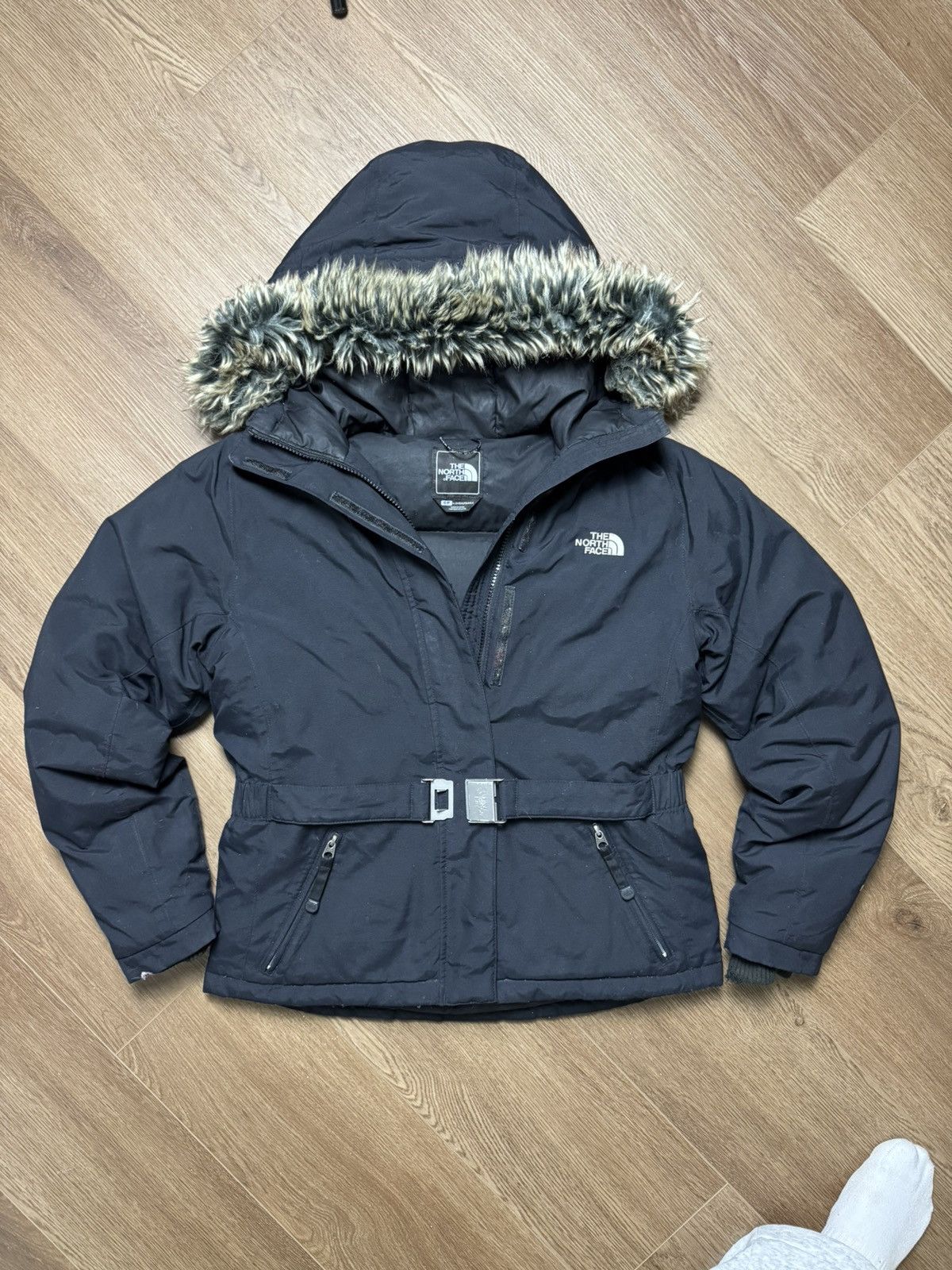 The North Face The North Face HyVent Womens Belted Down Jacket Size S Size S / US 4 / IT 40 - 1 Thumbnail