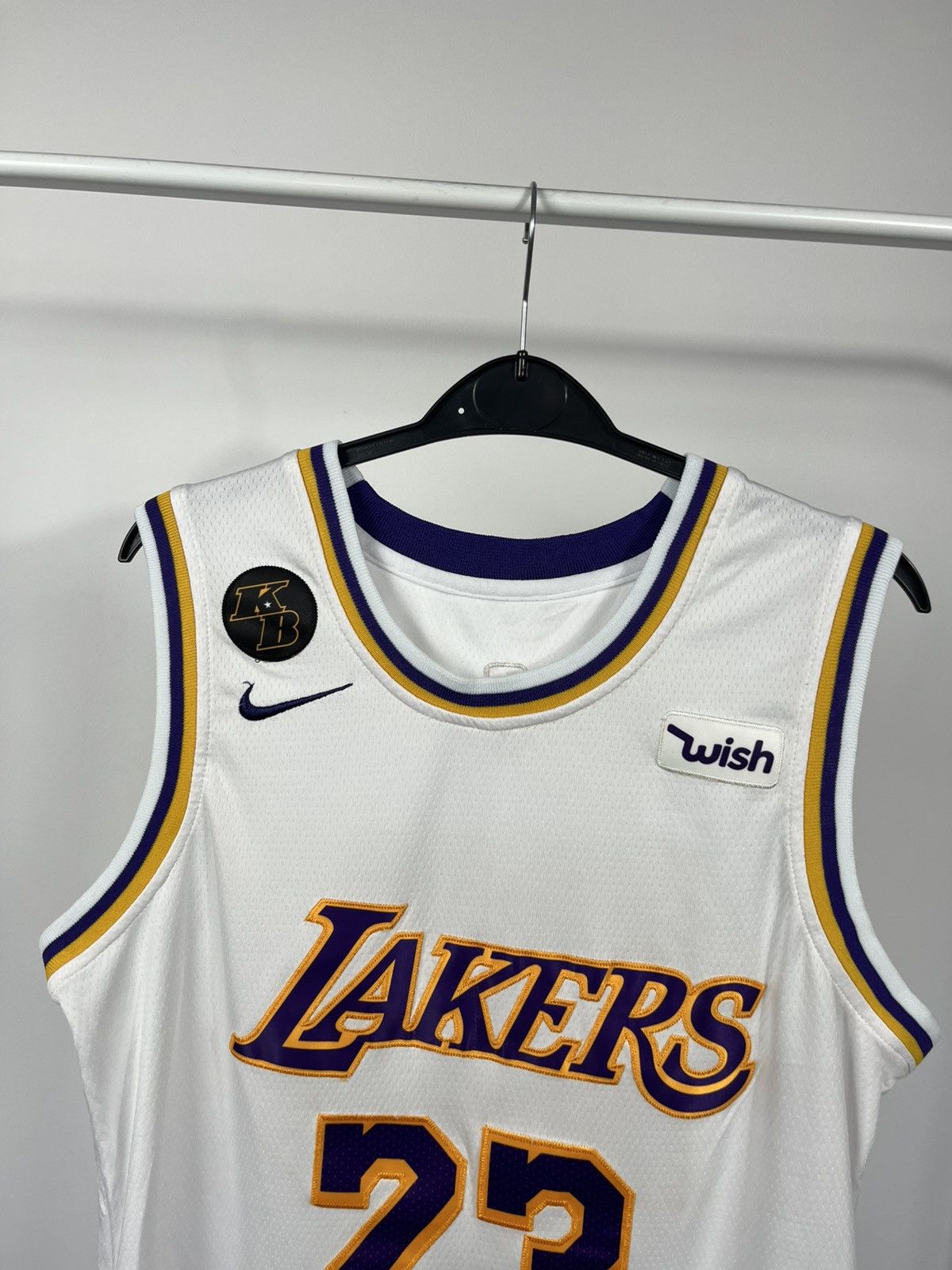 Nike Los Angeles Lakers #23 James White NBA Basketball Jersey Size US M / EU 48-50 / 2 - 3 Thumbnail