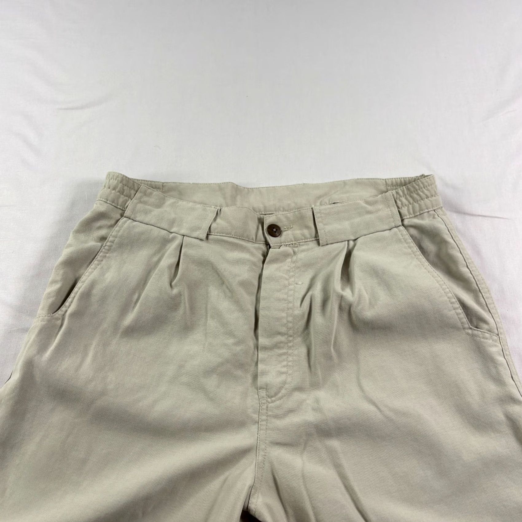 Vintage Rohan Pants Mens 32x34 Beige Chino On Route Trousers Stretch Casual Size US 32 / EU 48 - 2 Thumbnail