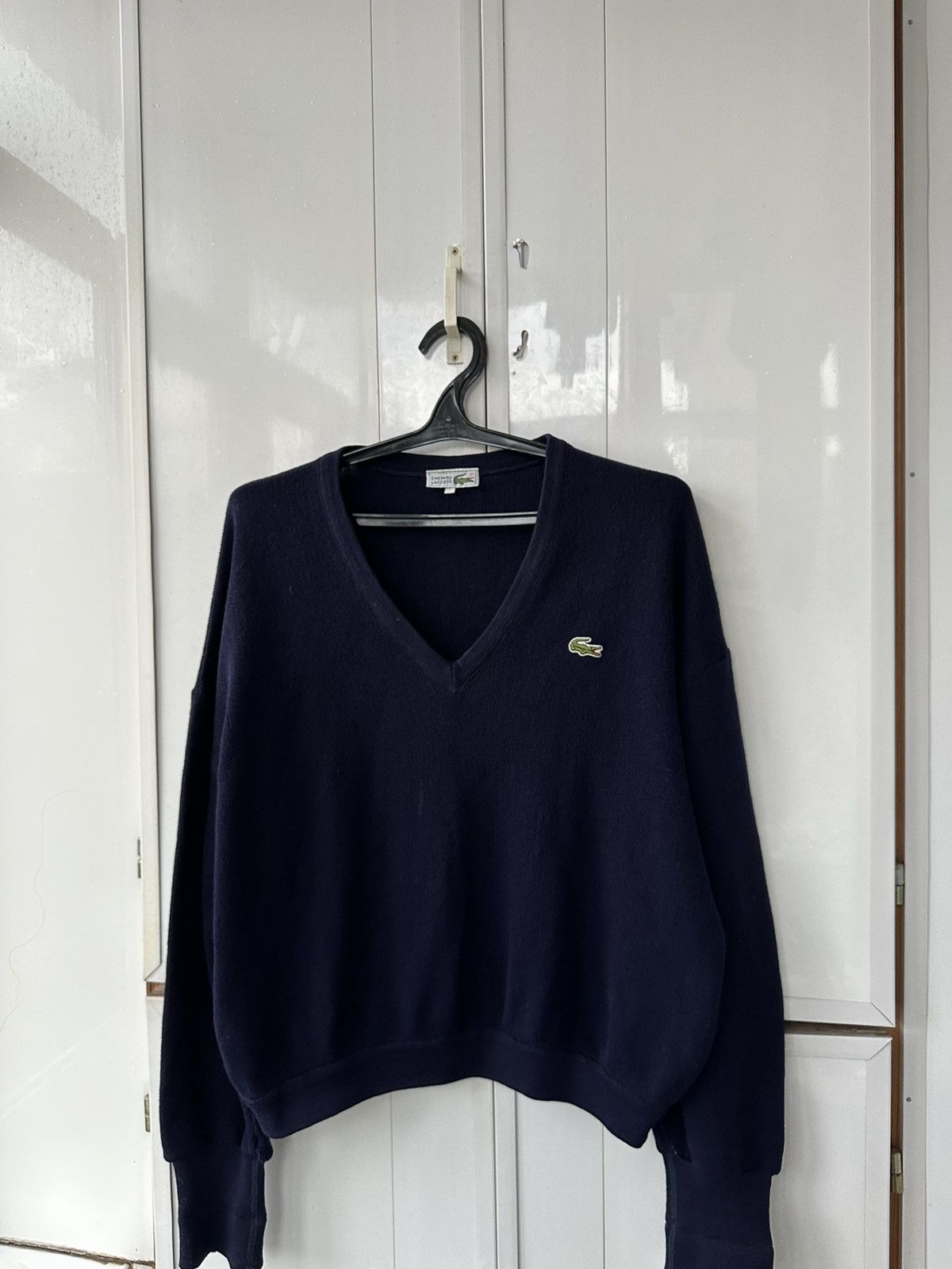 Lacoste 🇫🇷 Vintage Chemise Cardigan Lacoste Made in France Size US L / EU 52-54 / 3 - 5 Thumbnail
