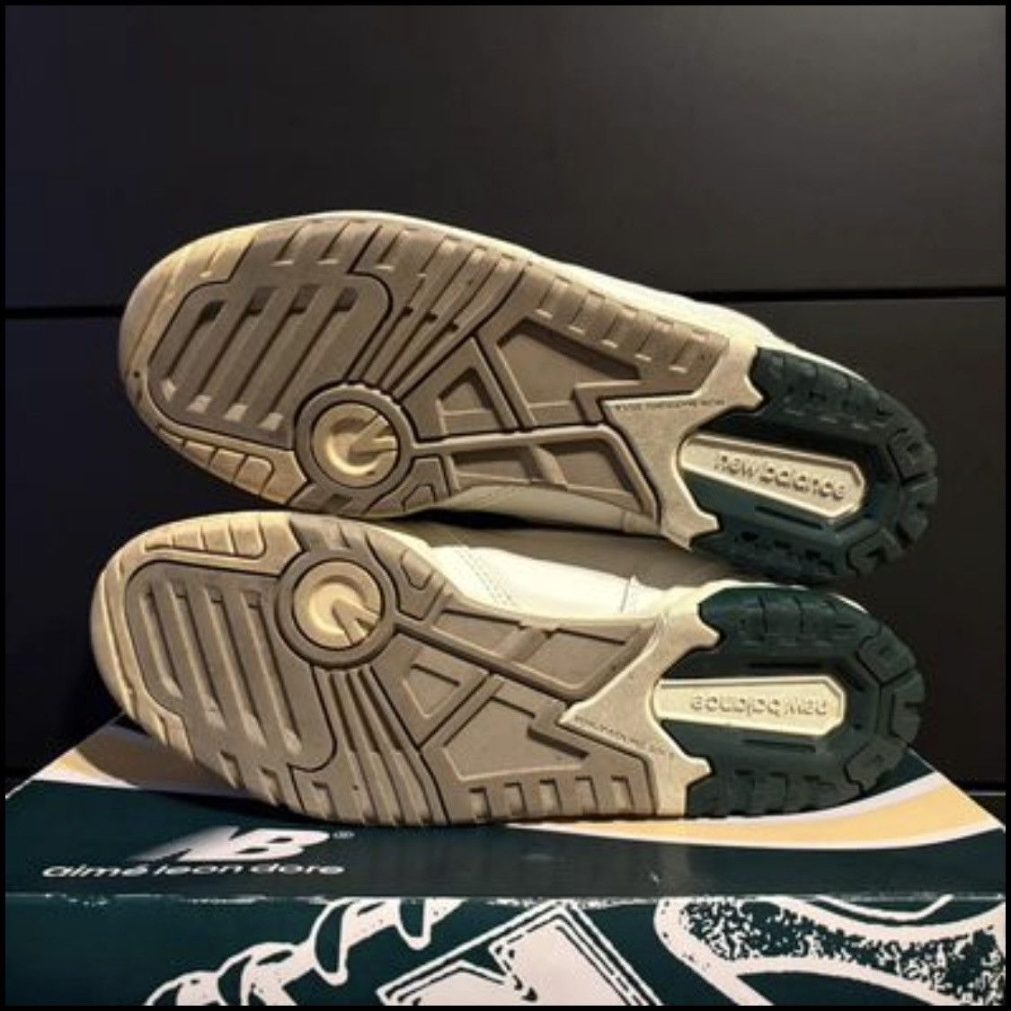 Aime Leon Dore × New Balance Aime Leon Dore New Balance 550 Size 9.5 Green Yellow White Size US 9.5 / EU 42-43 - 8 Thumbnail