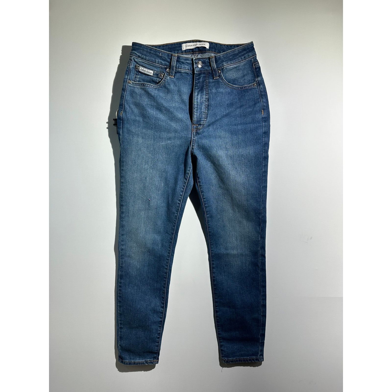 Calvin Klein NavyBlue Calvin Klein Jeans NWT Size29 HighRise skinny Ankle Size 29" - 1 Thumbnail