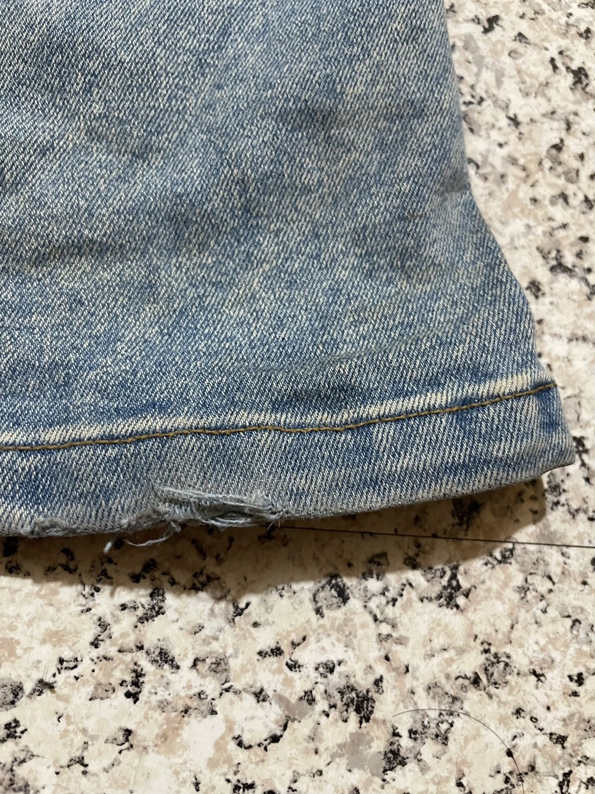 EGOIST Vintage EGOIST Y2K Sand Wash Flare Denim Pants LGB Style Size 27" / US 4 / IT 40 - 17 Thumbnail