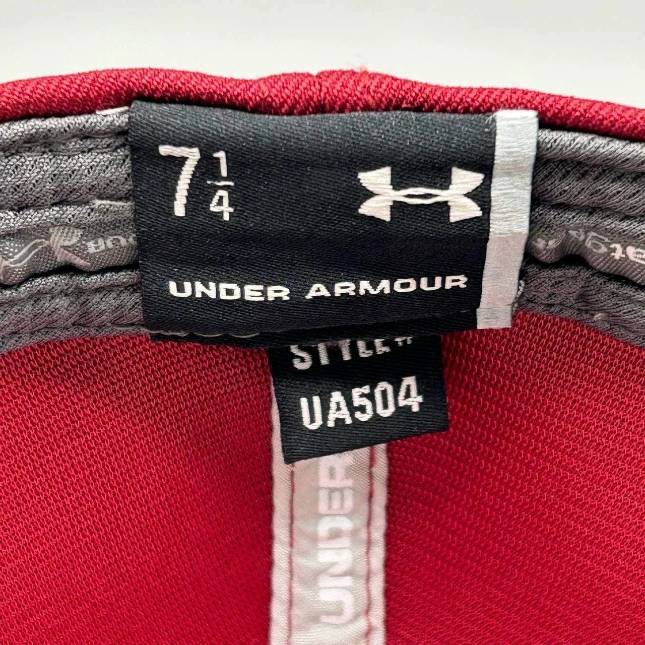 Under Armour South Carolina Gamecocks Hat Men 7 1/4 Red NCAA Fitted Cap Size ONE SIZE - 4 Thumbnail
