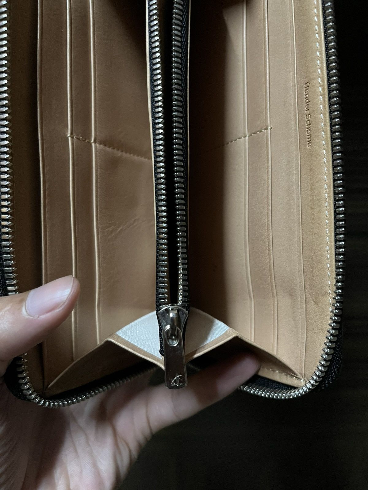 Hender Scheme Long Wallet Vegetable Tanned Leather Japanese Craft Size ONE SIZE - 7 Thumbnail